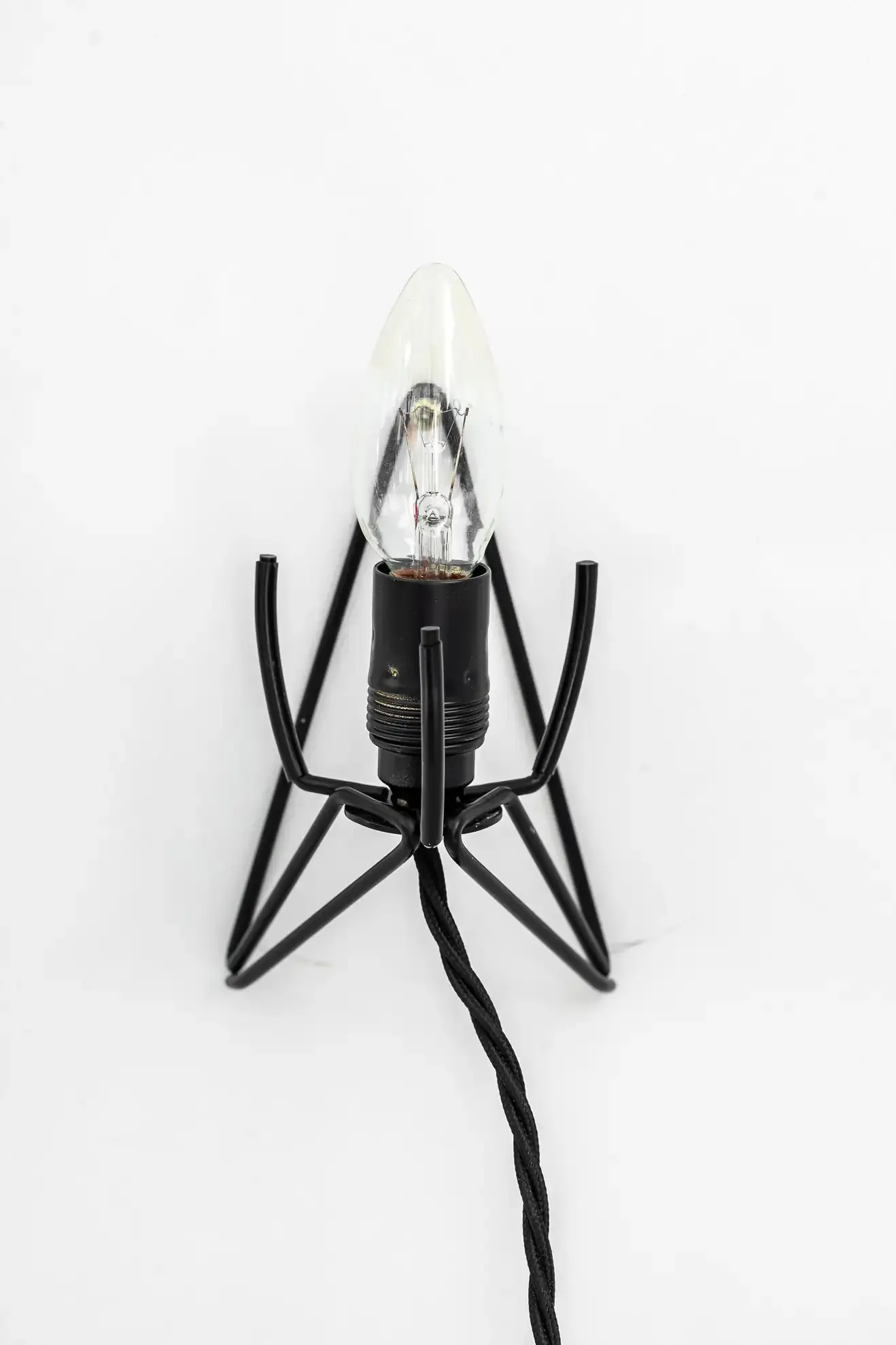 Wall Lamps with Original Glass Shades, Vienna, 1960s, Set of 2
