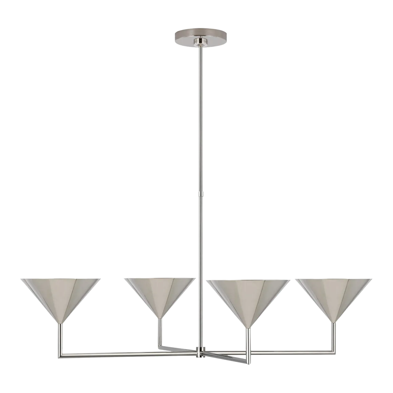 Paloma Contreras for Visual Comfort Signature Collection Orsay XL Chandelier in Bronze