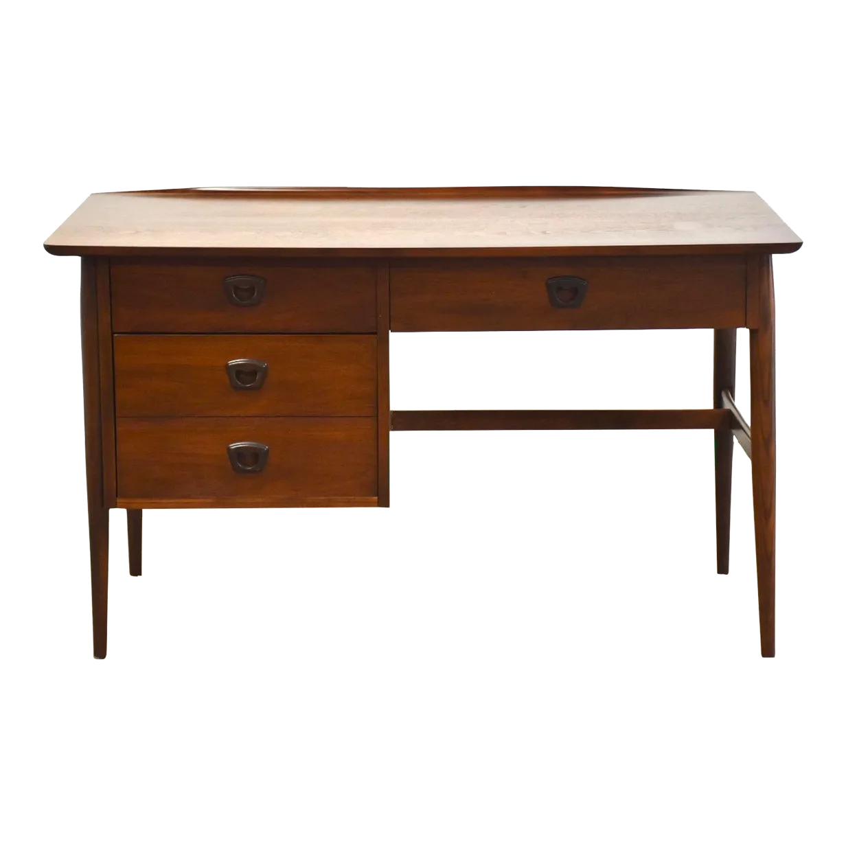 Walnut Mid Century Walnut Desk Chairish