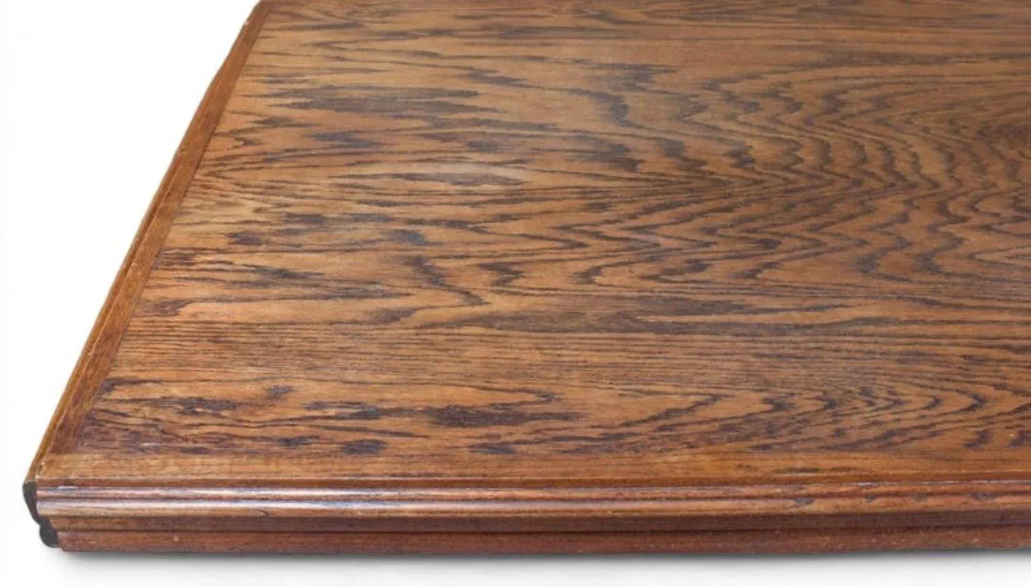 Large Art Deco Oak Dining Table, France