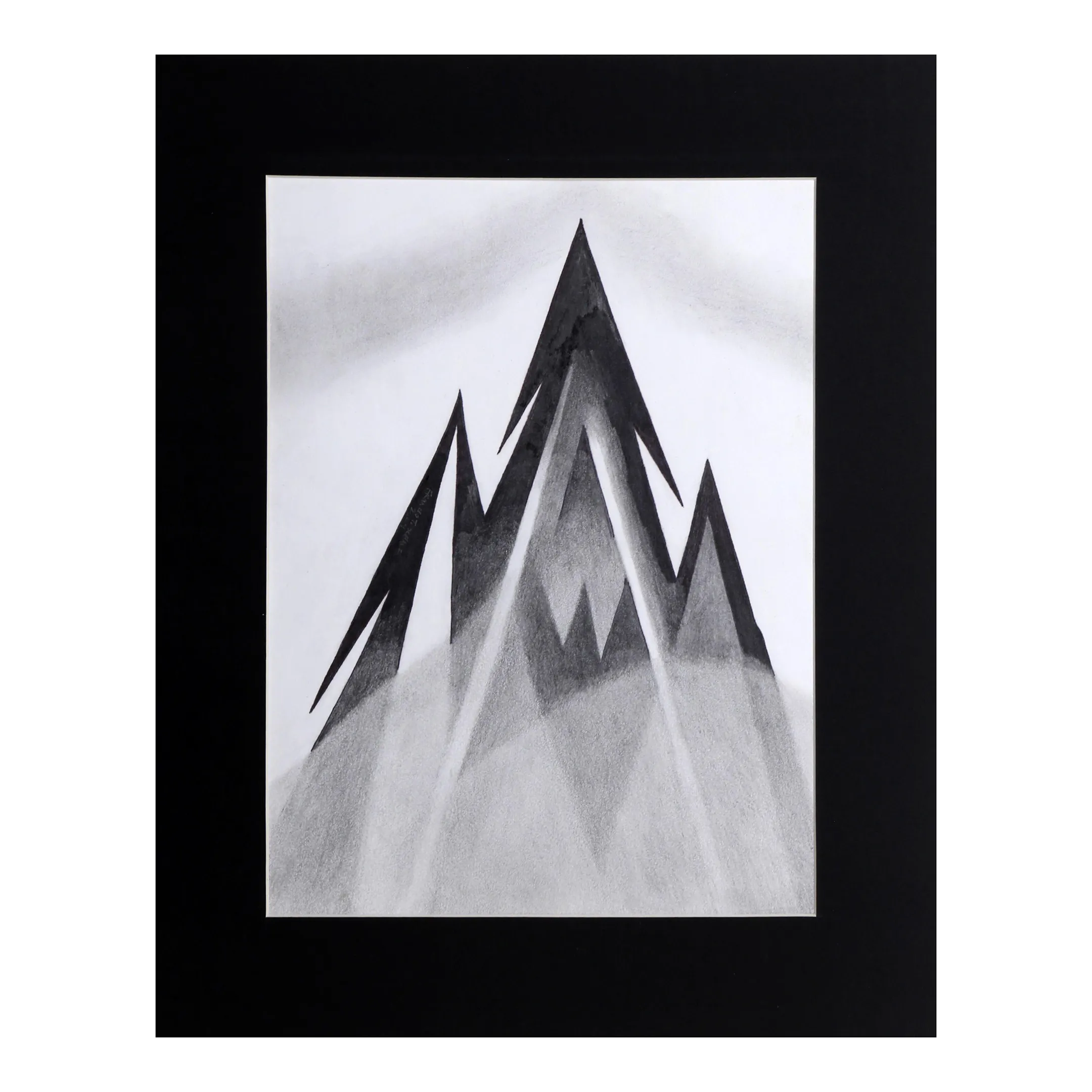 Market Forecast, Francis Schanz Ink and Graphite on Paper