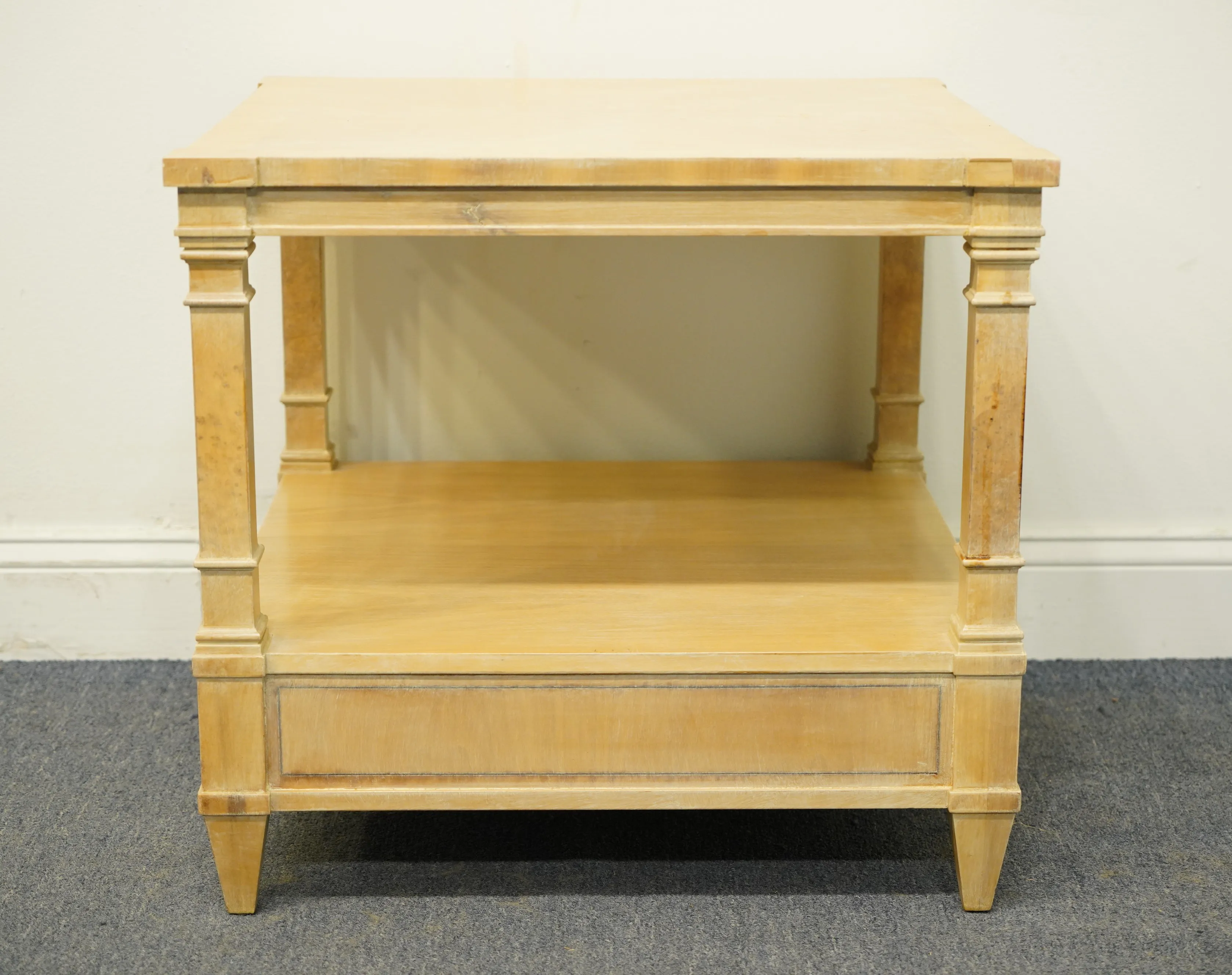 Weiman Furniture Contemporary Italian Neoclassical Pickled Wood 24