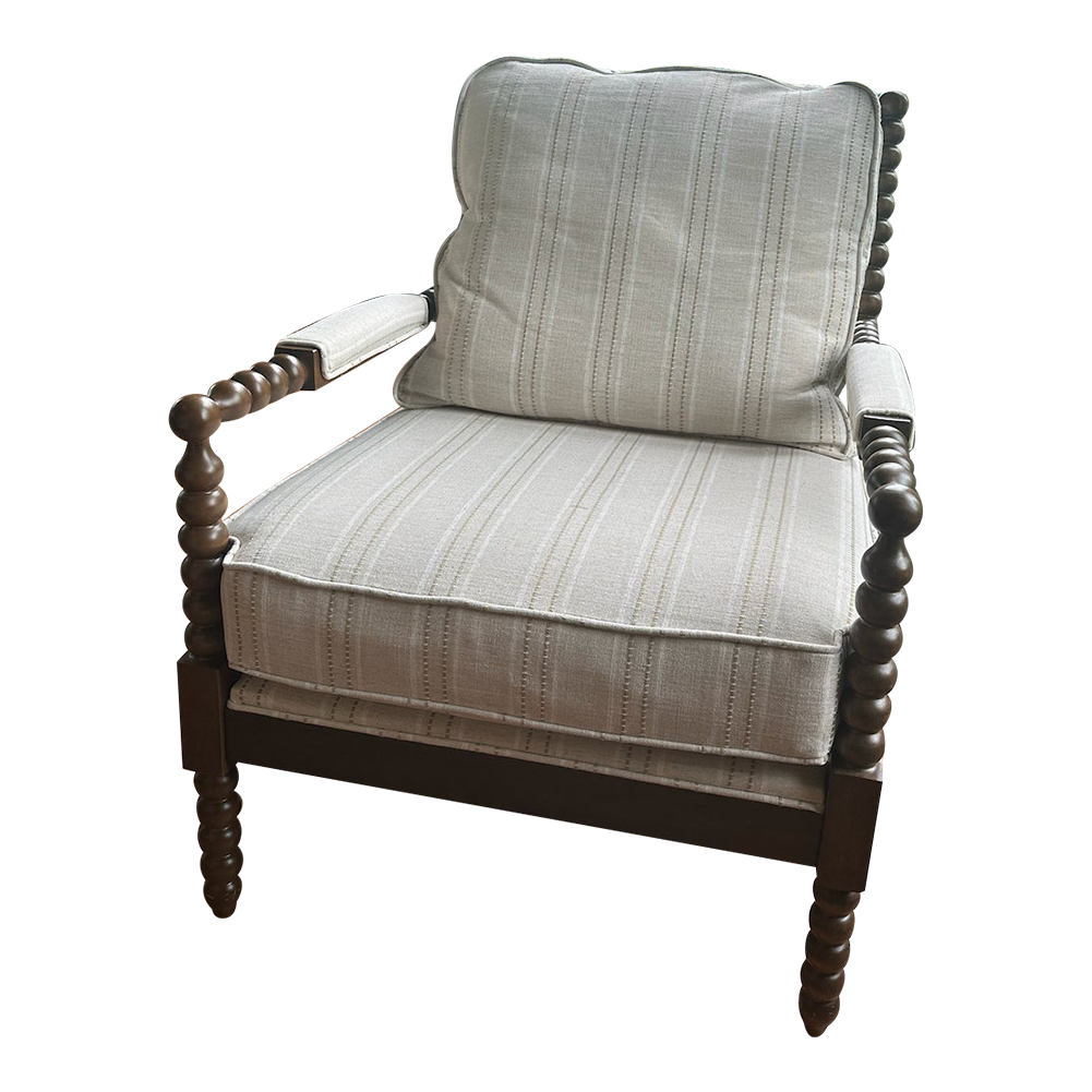 Laxton Upholstered Armchair Chairish