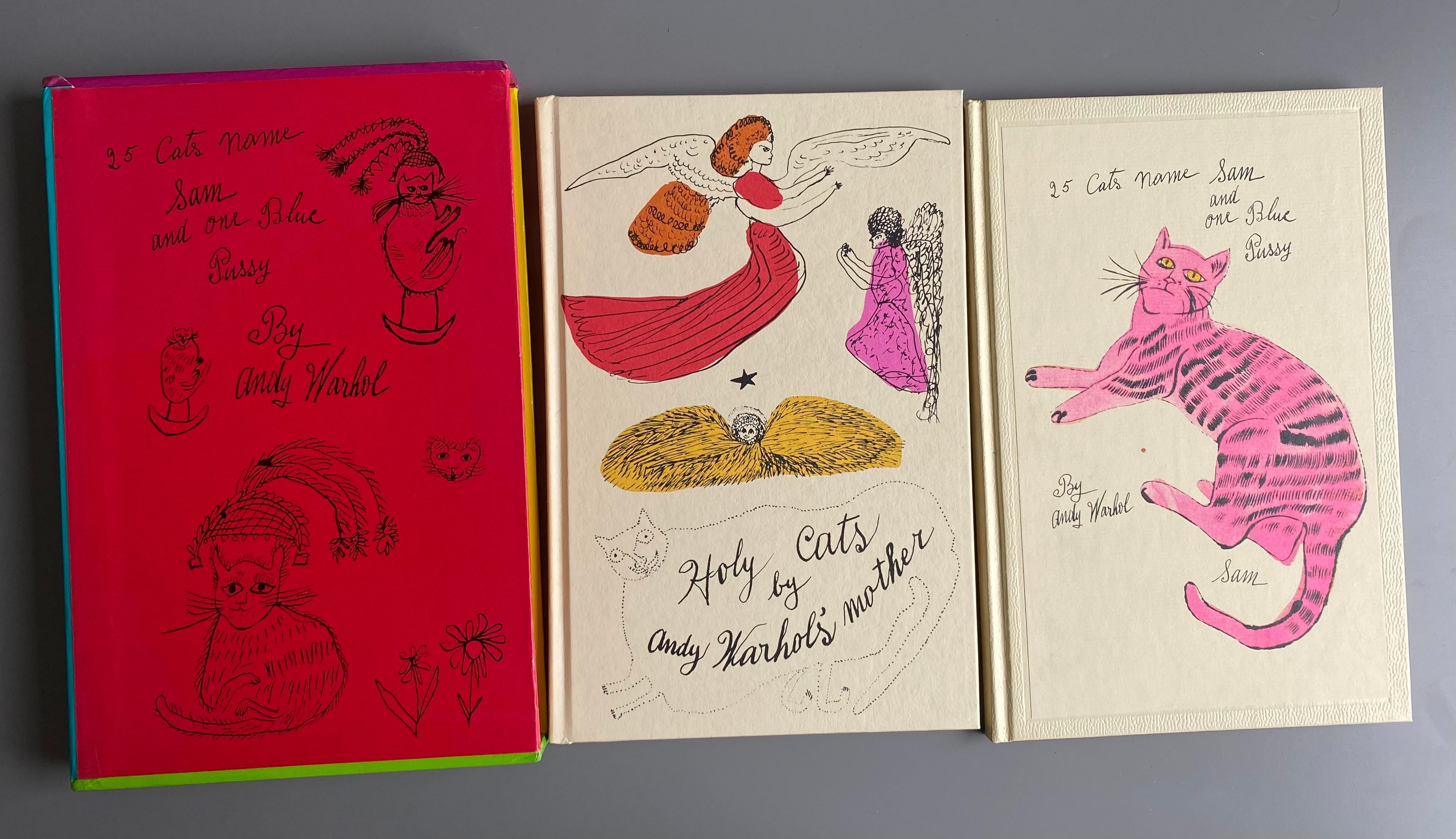 アート・デザイン・音楽 Holy cats by Andy Warhol's mother 1988 Andy Warhol 1st Uk Edition 