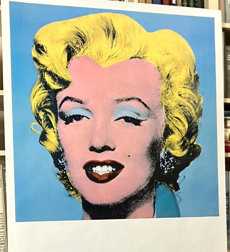 Andy Warhol Shot Blue Marilyn Original Large Swiss Exhibition
