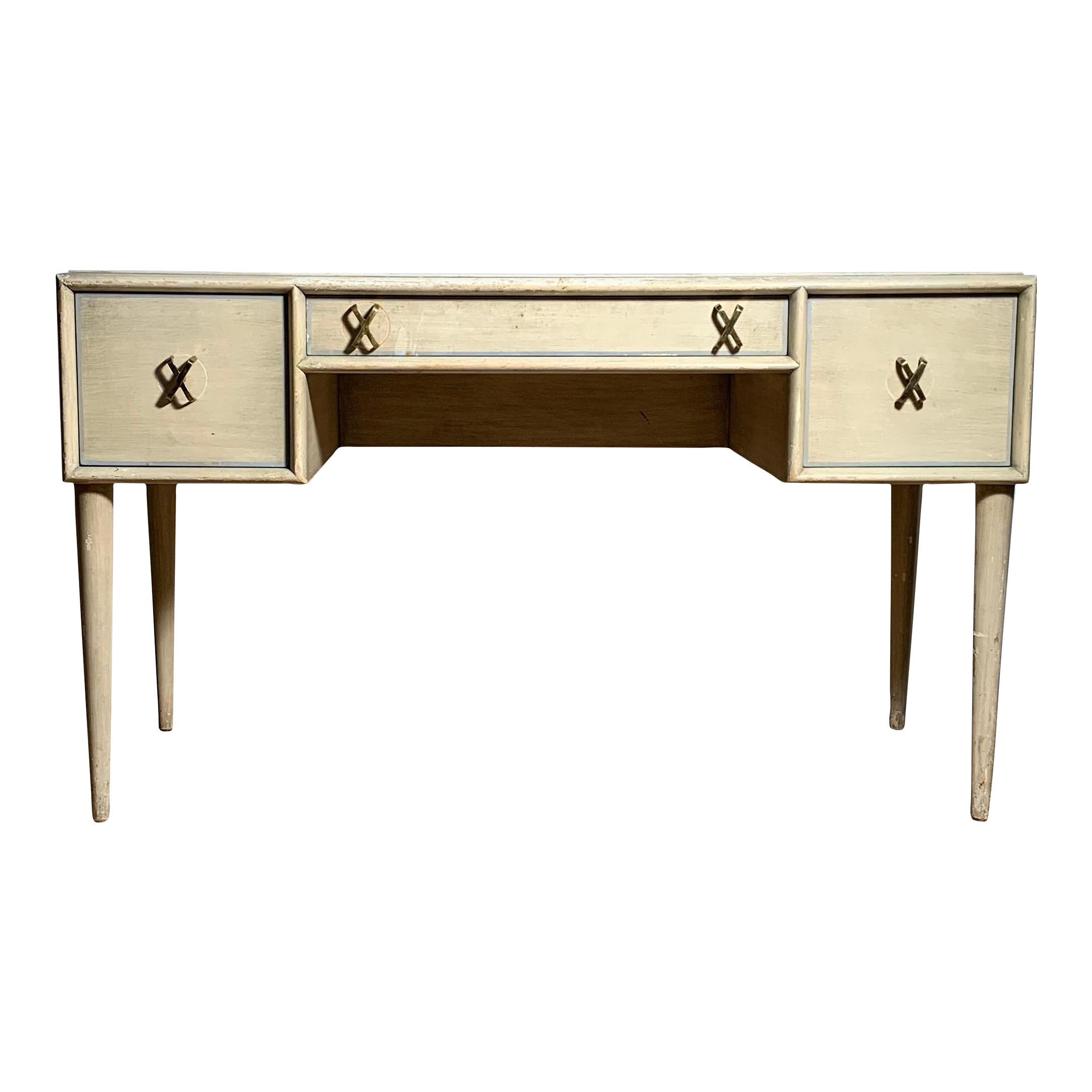 Classy Paul Frankl Writing Desk for Johnson Furniture Chairish