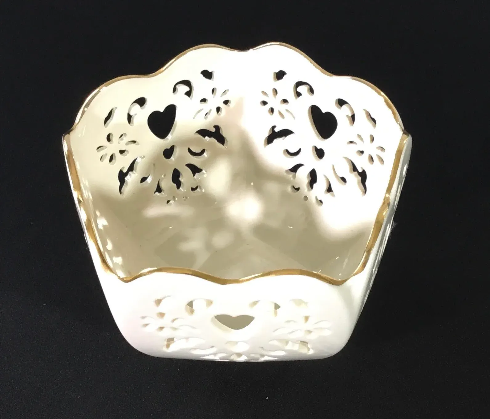 1990s Lenox Reticulated Bowl