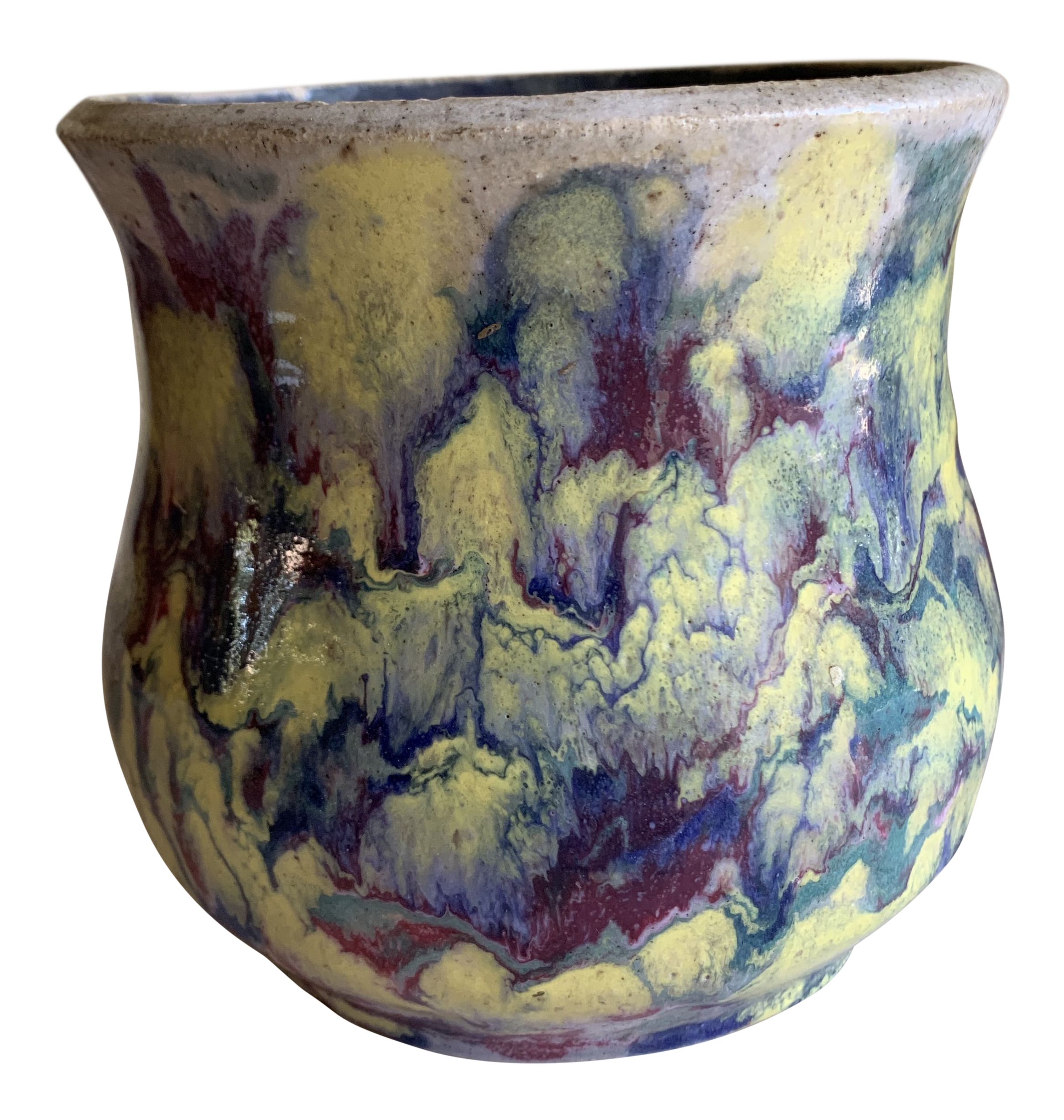 Vases Home Decor Rustic Ceramic Pottery Vase Handmade Distressed
