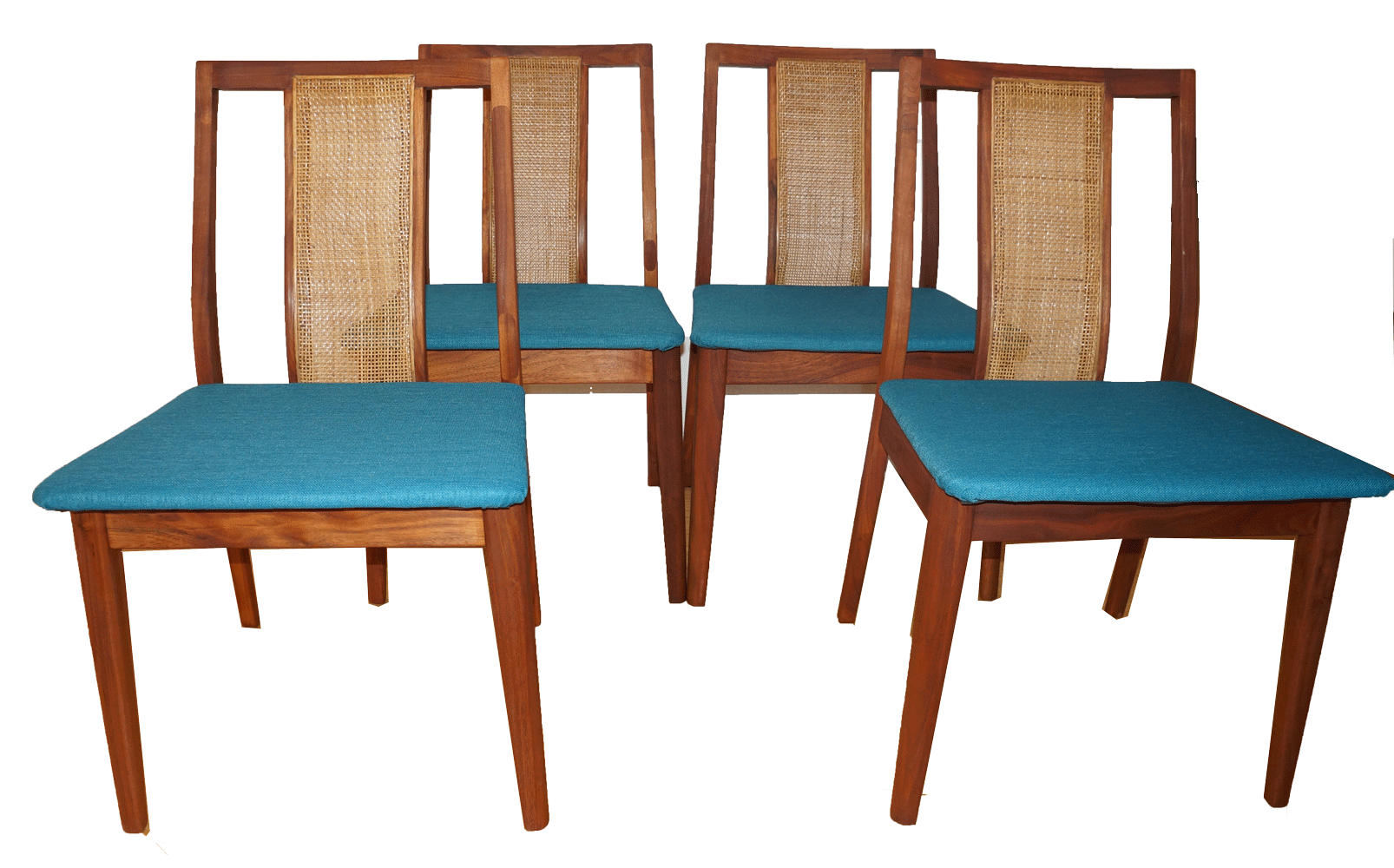 Vintage Mid Century Dining Chairs Set of 4 Chairish