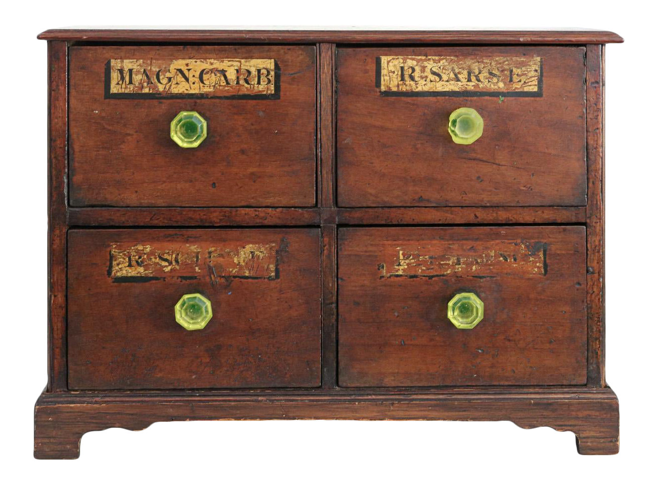 Antique 4Drawer English Apothecary Chest Chairish