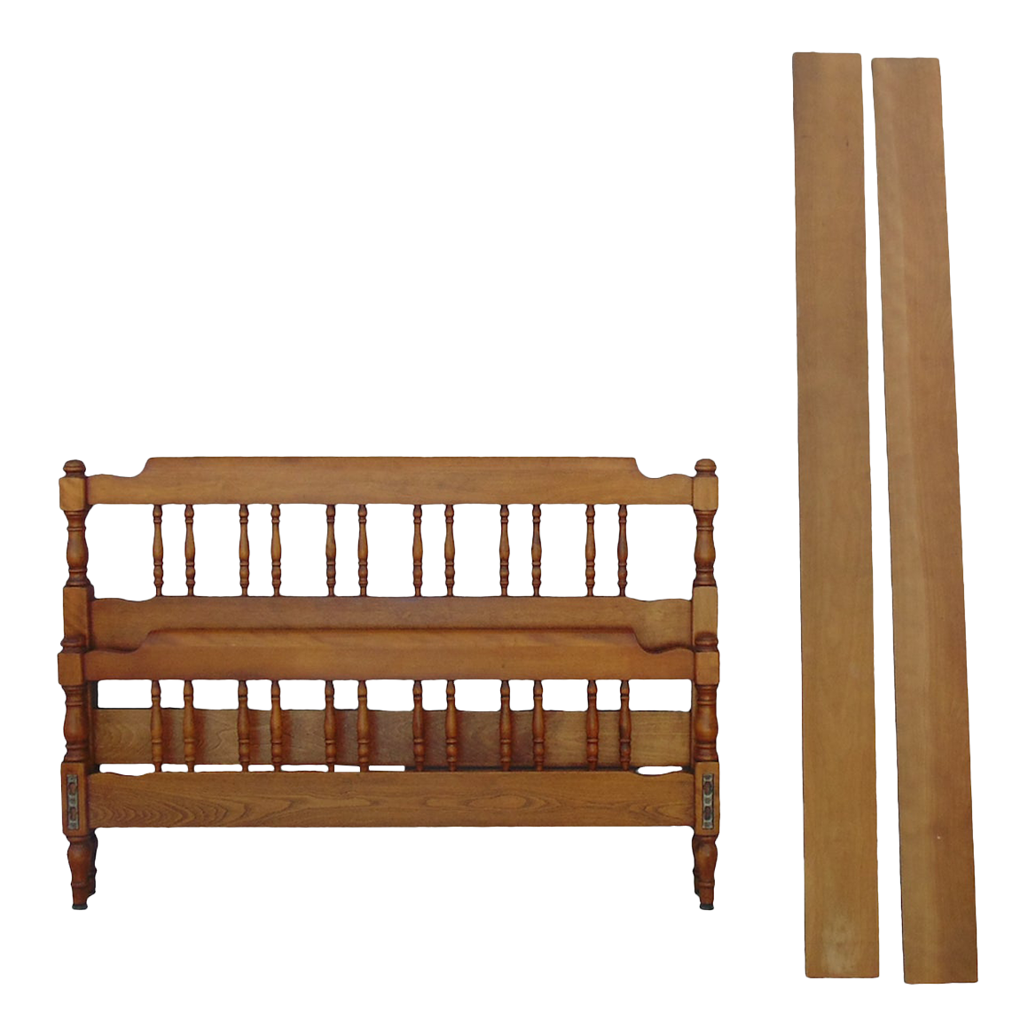 Mid 20th Century Cushman Colonial Creation Full Size Bed Frame with