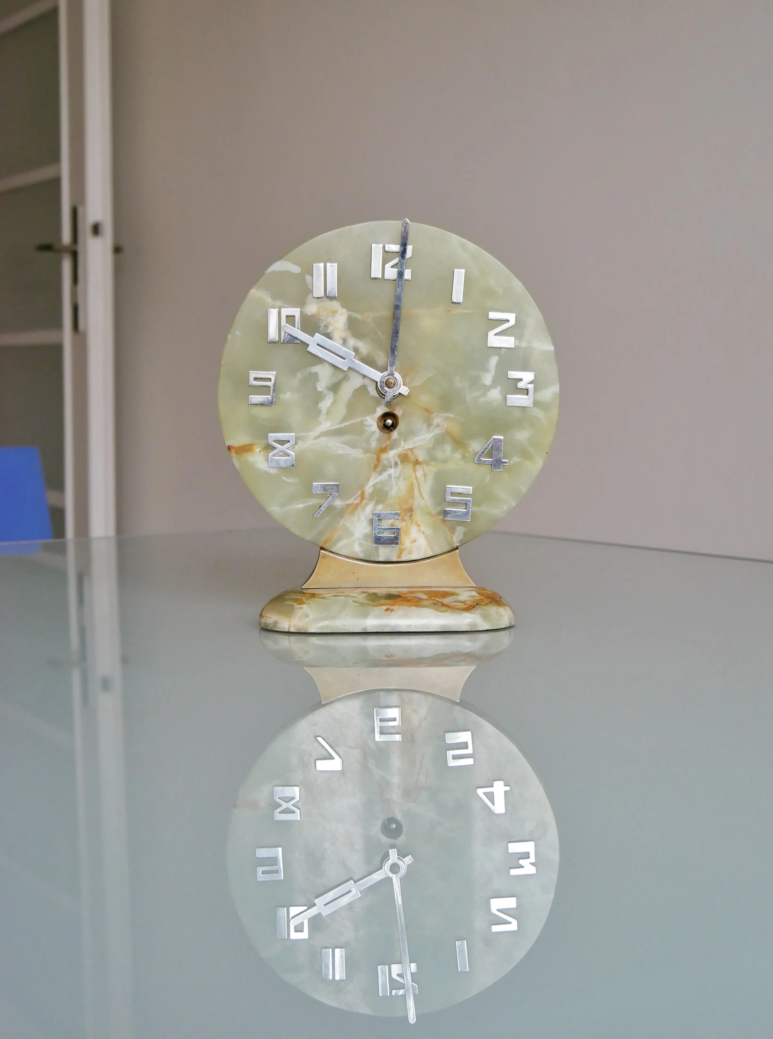 Vintage Art Deco Table Clock, 1930s