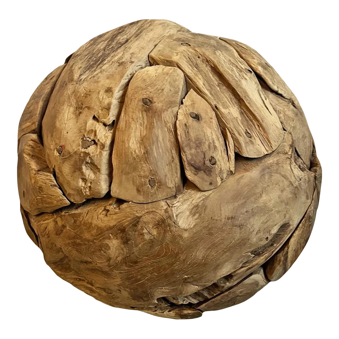 Salvaged Teak Root Ball Chairish