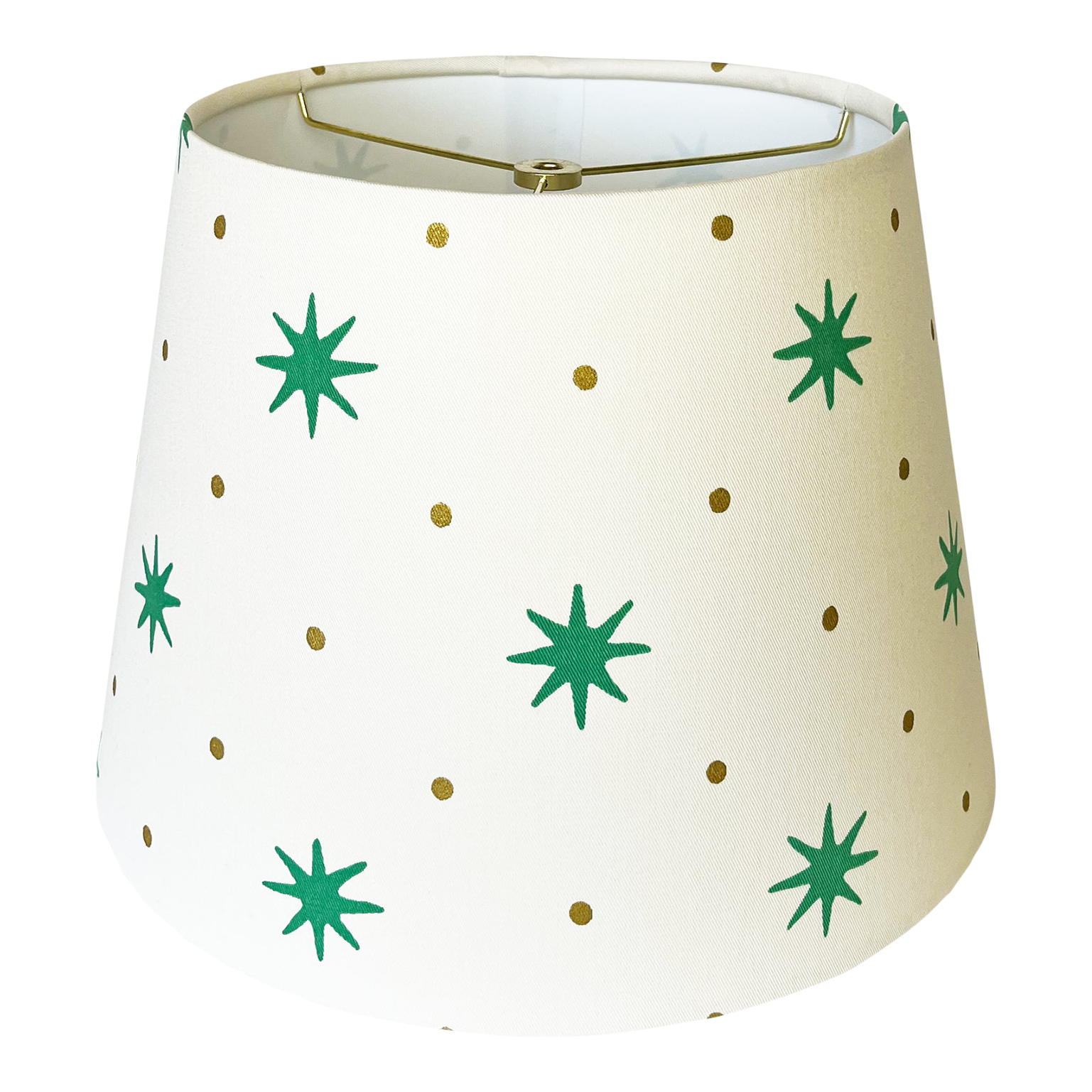 Sister Parish Green Serendipity Lamp Shade, 9x12x9 Chairish
