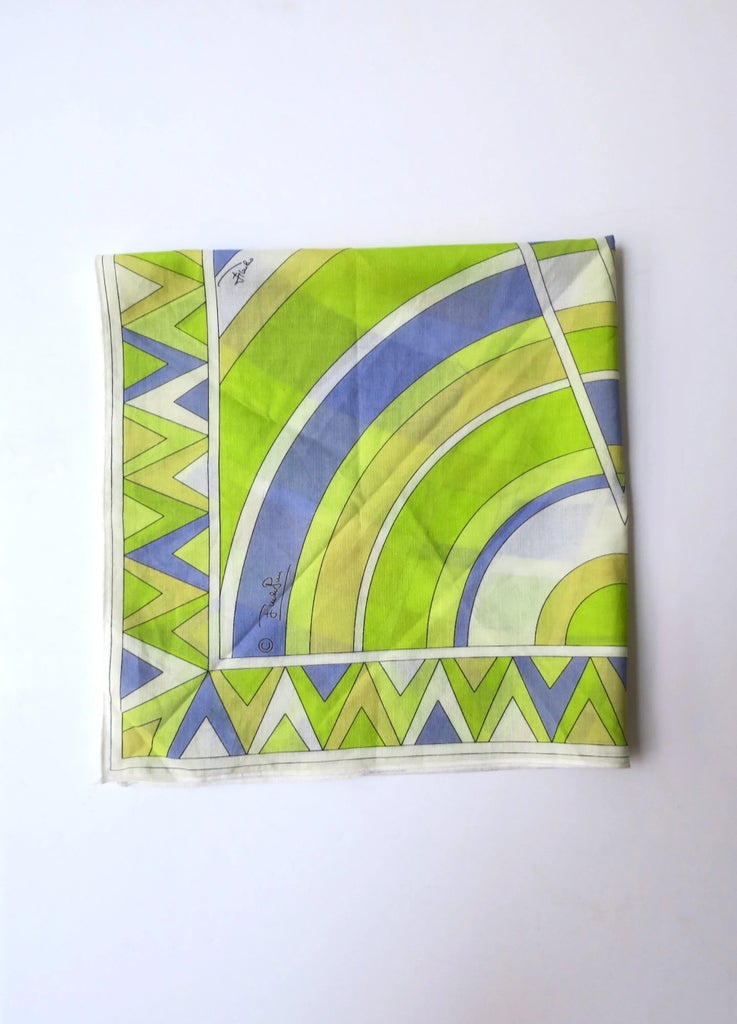 Emilio Pucci Scarf Neck, Head or Handbag | Chairish display picture 1