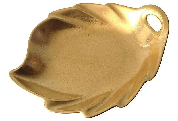 置物  GOLD DISH vintage-c1960s-pickard-