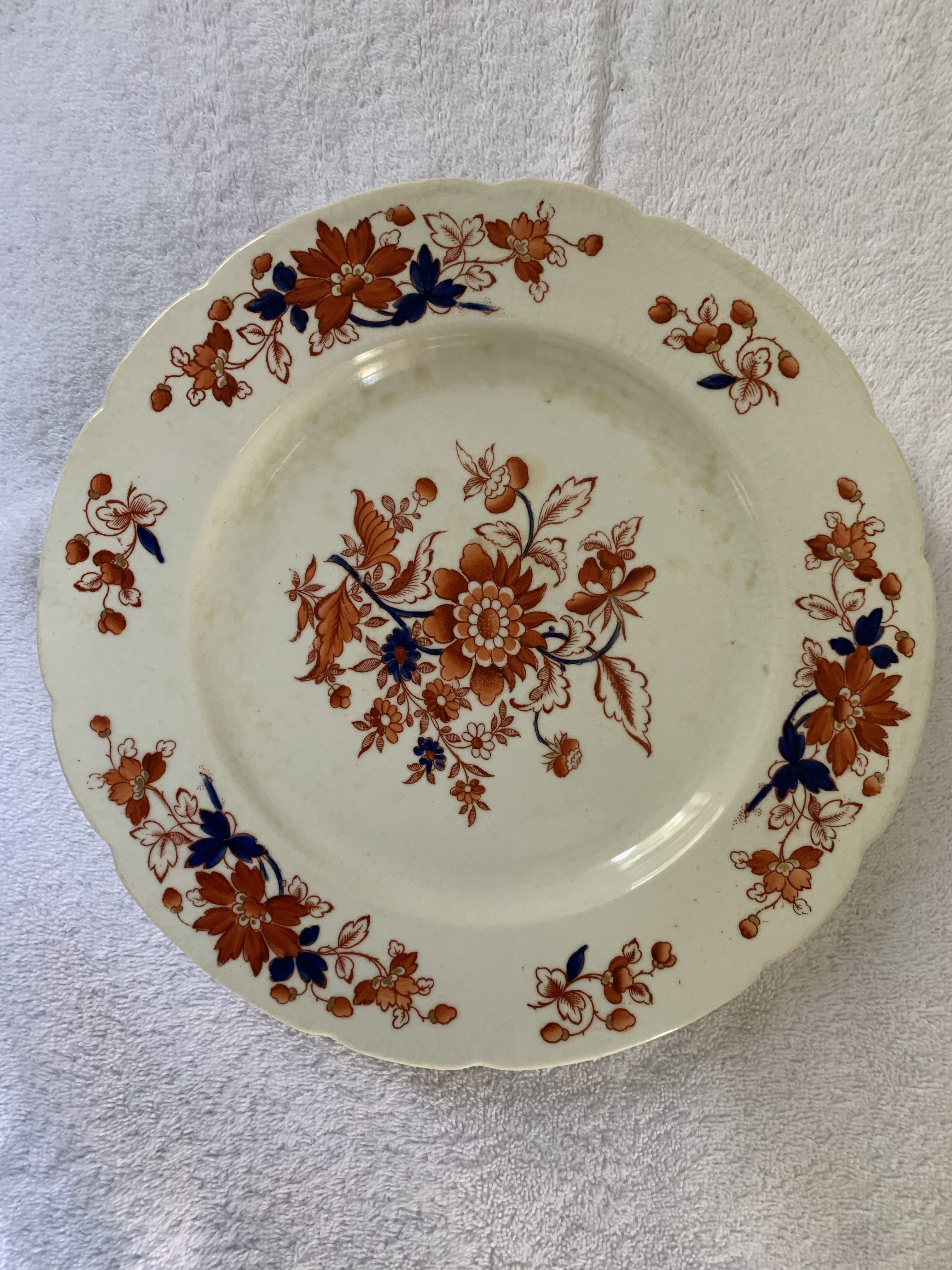 Chamberlain Worcesterプレート(1800年頃) Chamberlain Worcesterプレート(1800年頃)