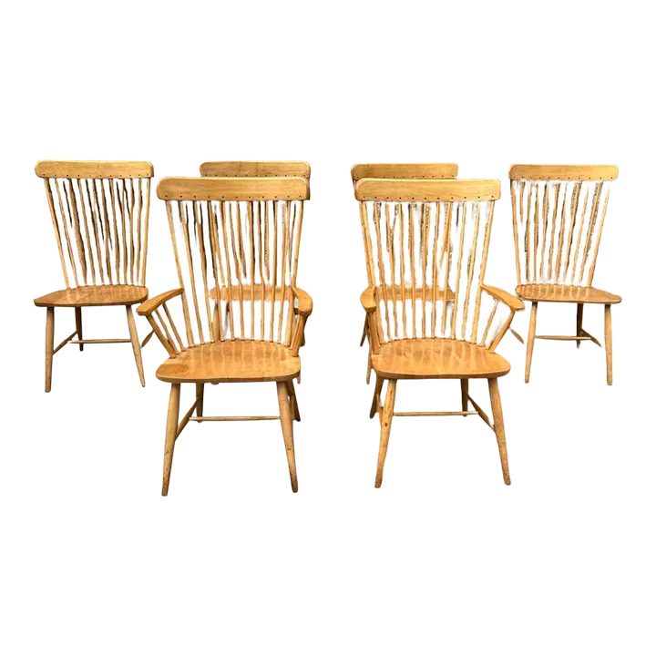 Late 20th Century Vintage Richardson Brothers Spindle Back Dining