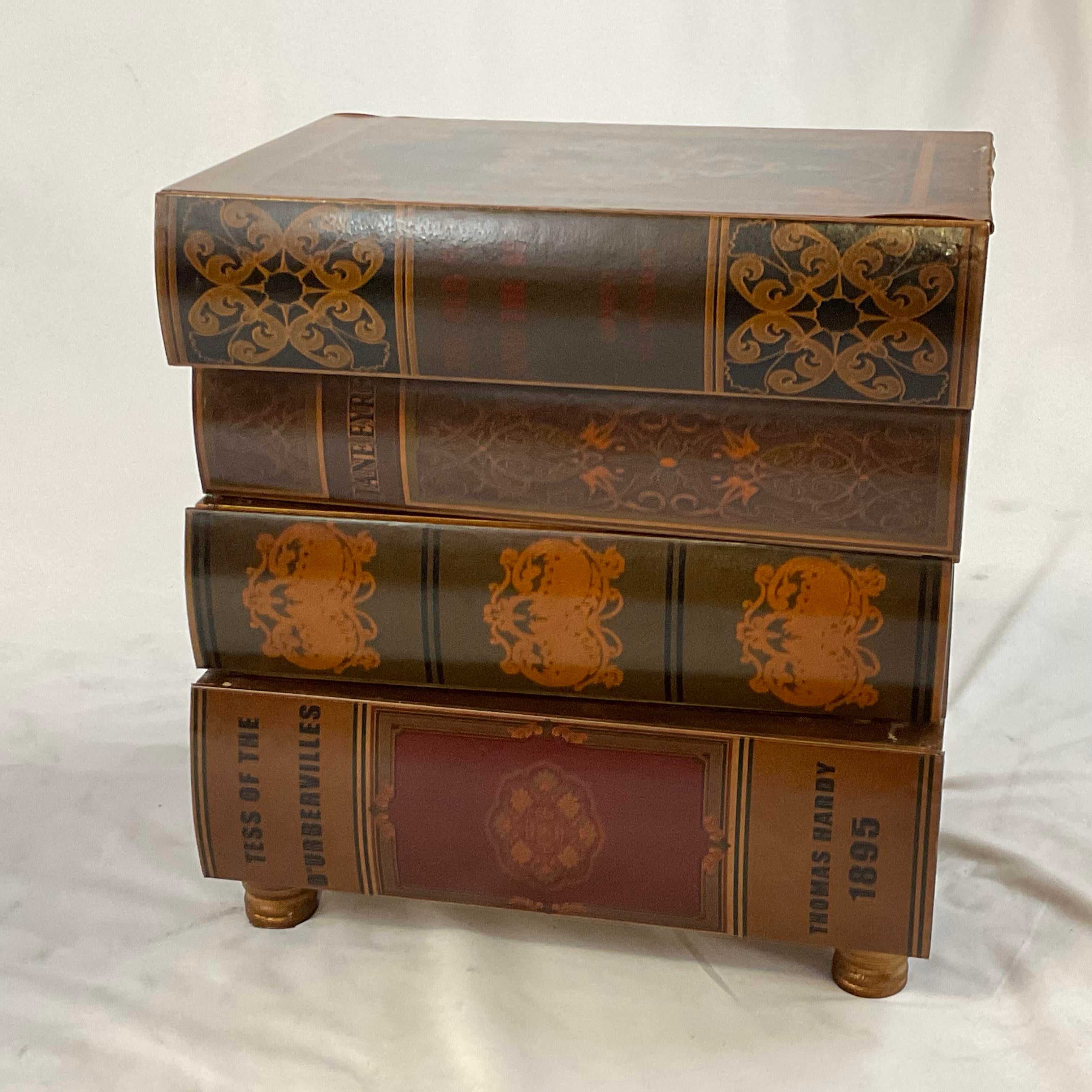 Stacked book end table hobby lobby best sale