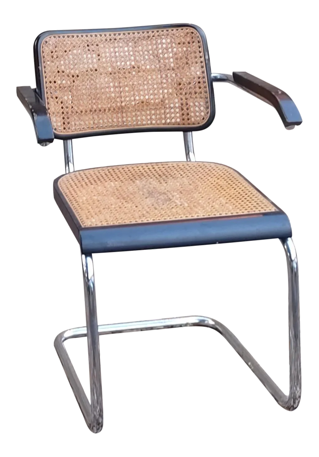 Mid Century Original Cesca Chair Made in Italy | Chairish