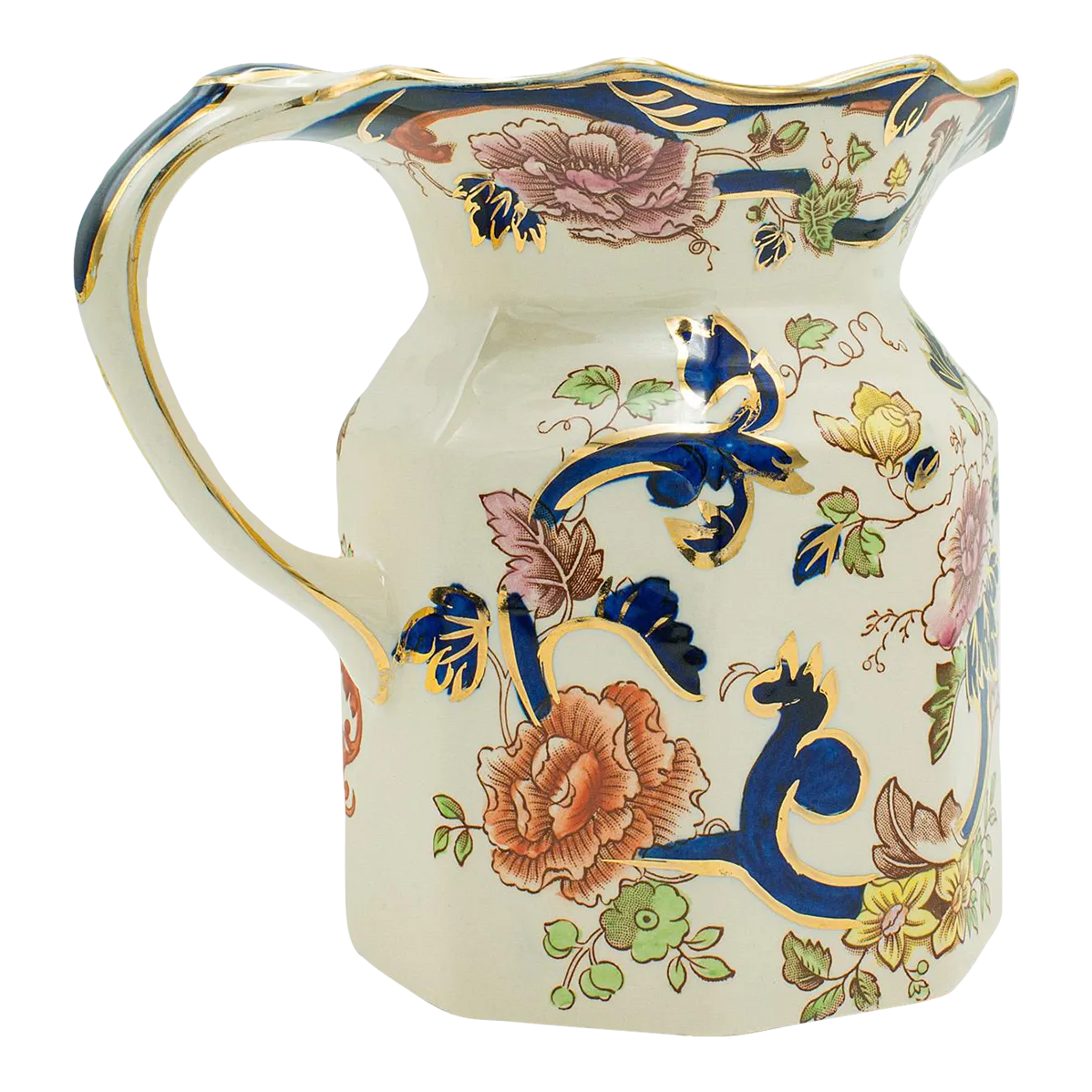 1970s Vintage English Ceramic Custard Jug Chairish