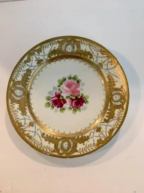 HAND PAINTED NIPPON 果物柄 大皿 アンティーク antique-nippon-hand-painted-