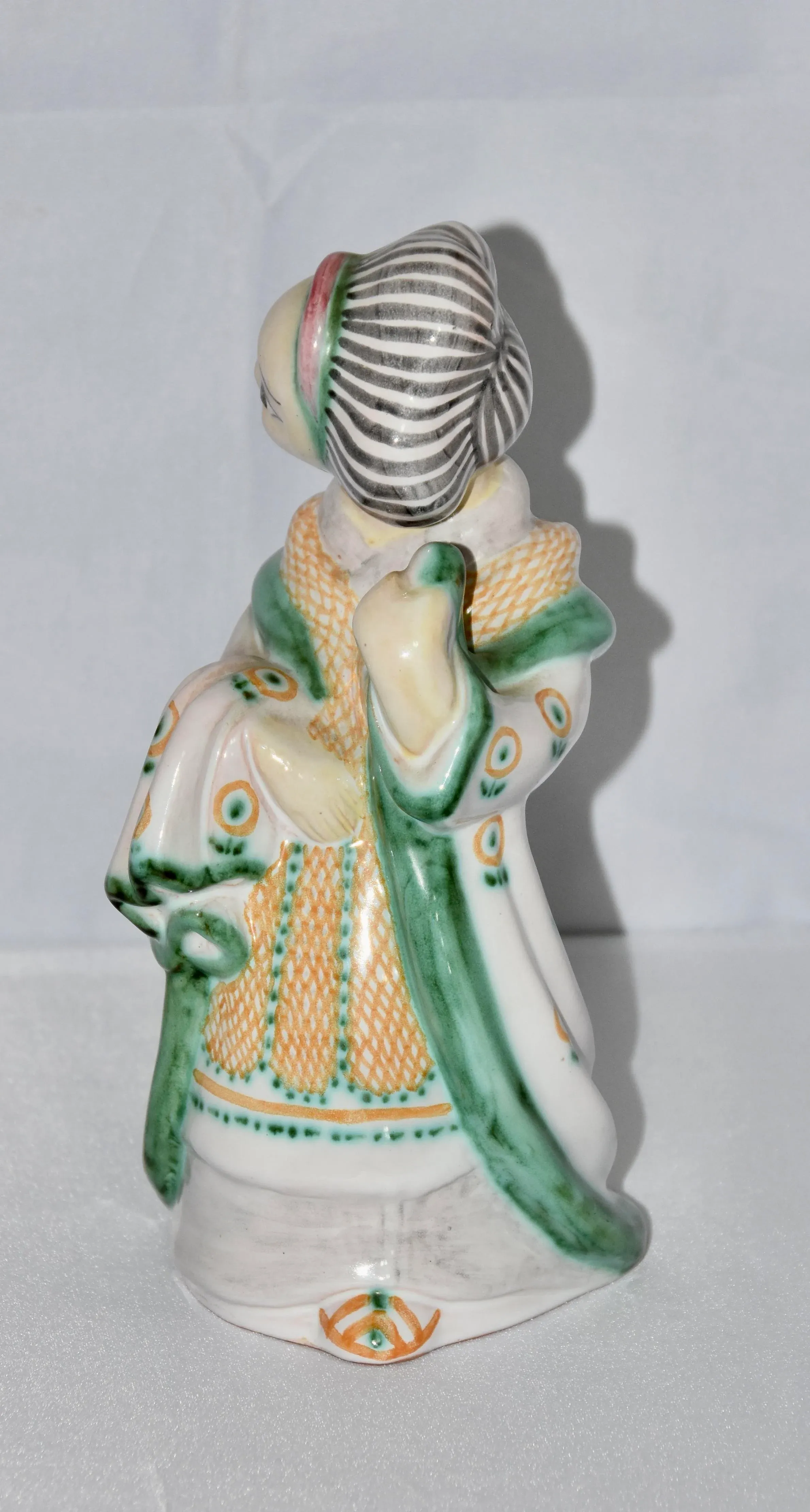 Vintage Lauritz Adolph Hjorth Pottery Stoneware Chinoiserie