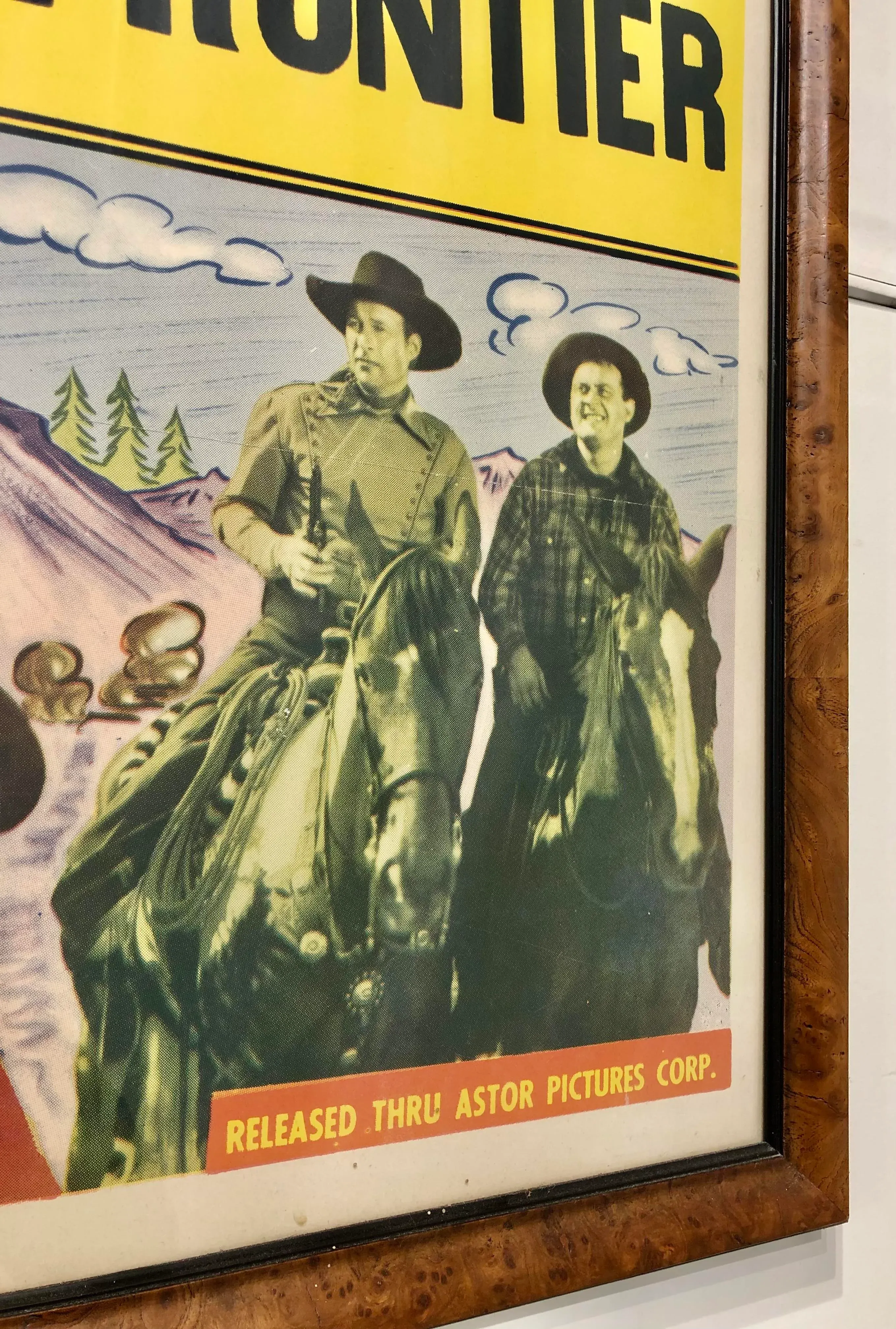 1950~ Wood Frame Vintage Poster ポスター