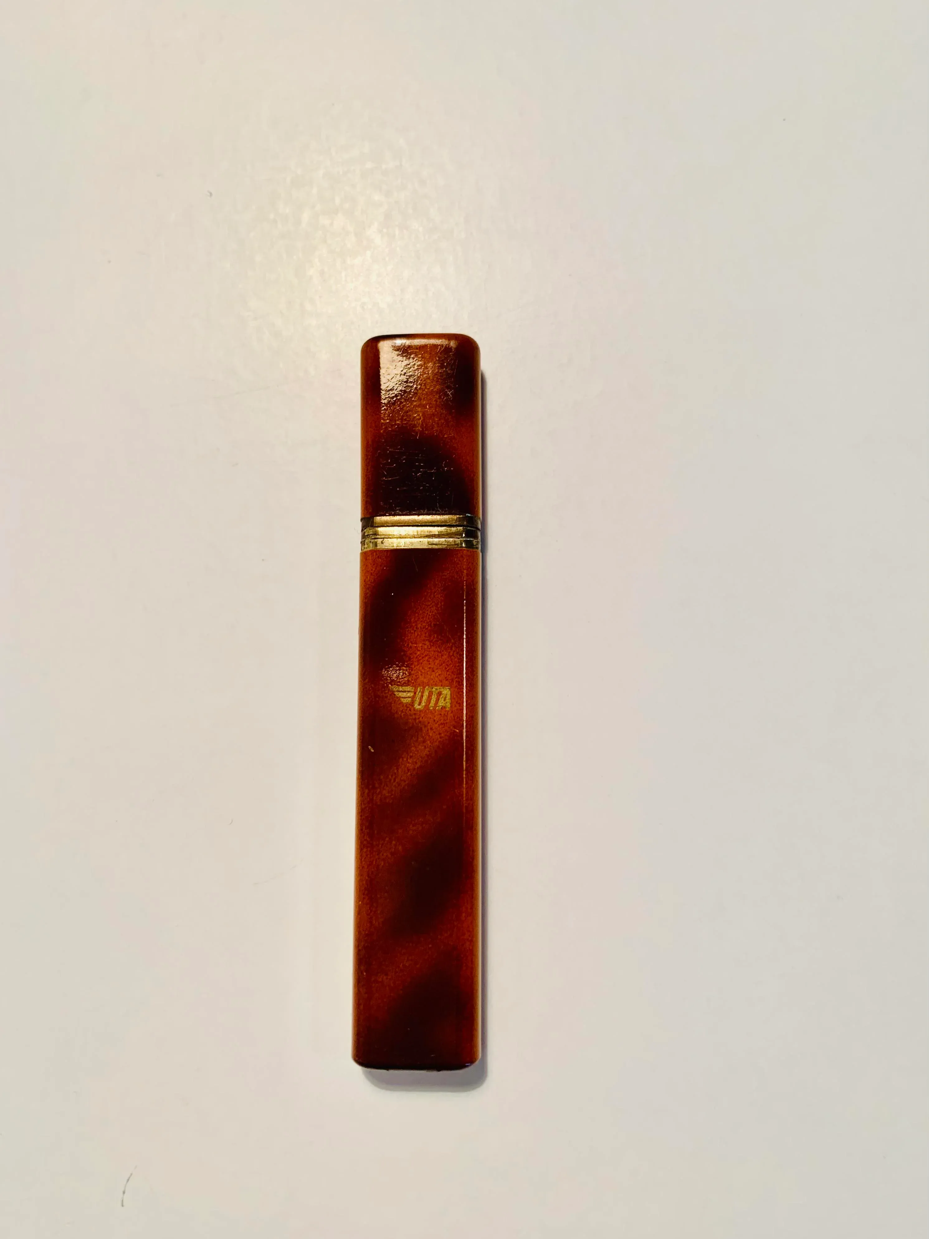 french for cigarette lighter 1980s Union De Transports Aériens (Uta) -French Airline -Cigarette Lighter