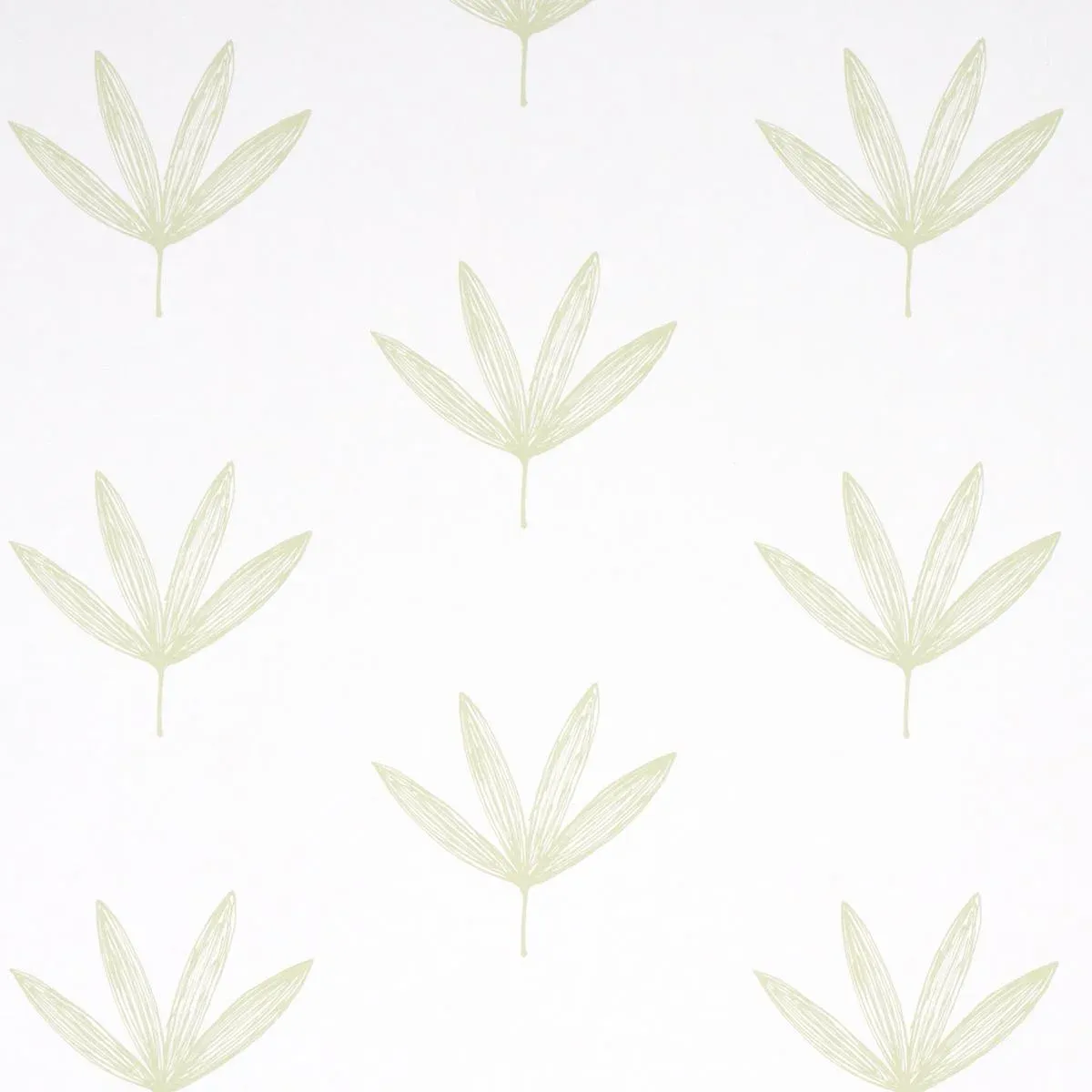 Sample - Schumacher Rue Wallpaper in Green | Chairish