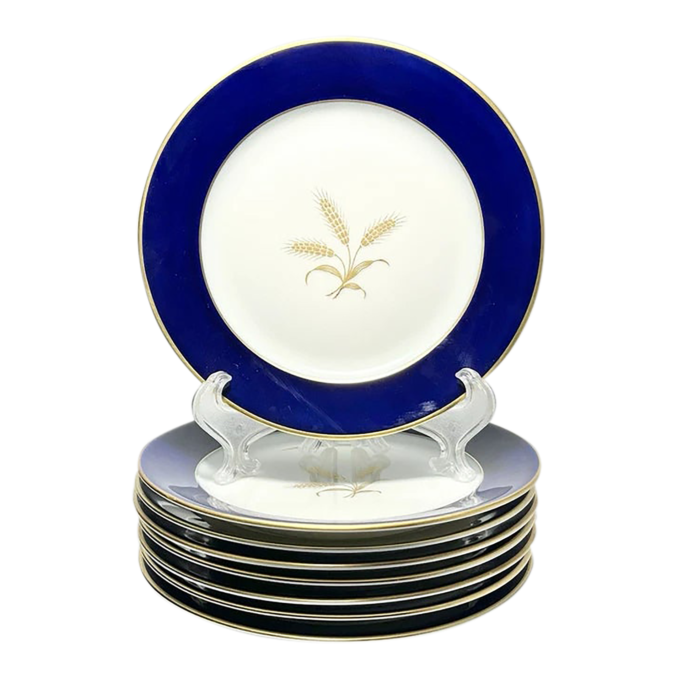 1960s Mid-Century Modern Rosenthal “Dignity” Salad Plates - Set of 8