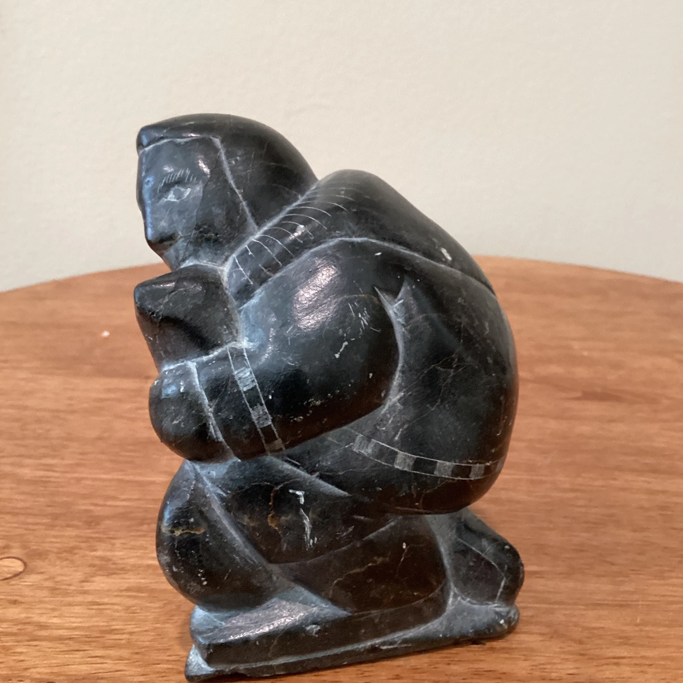 彫刻・オブジェ Inuit stone carving object Vintage Inuit/Eskimo