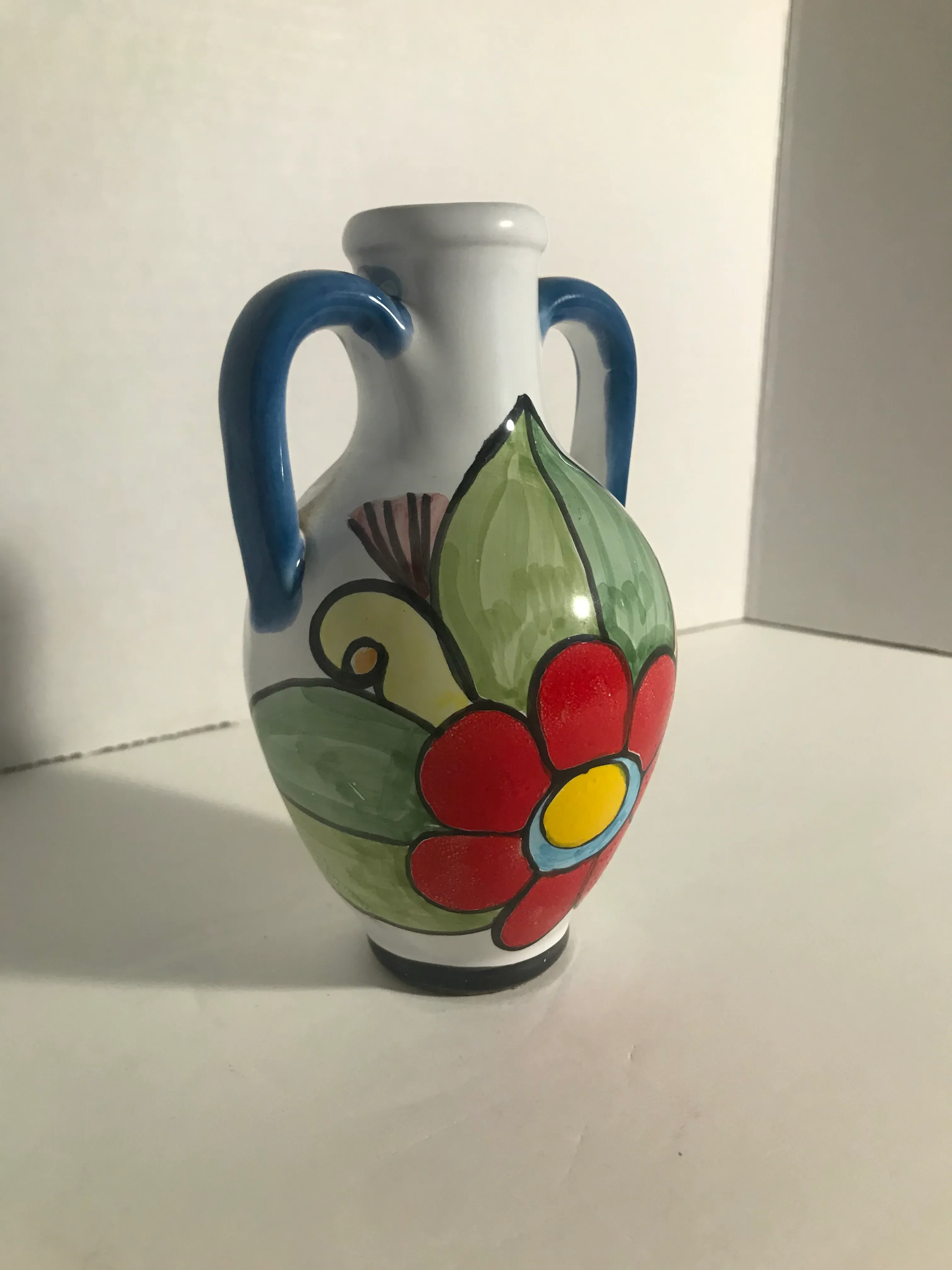 Mid-Century Nino Parrucca Palermo Sicily Art Pottery Signed