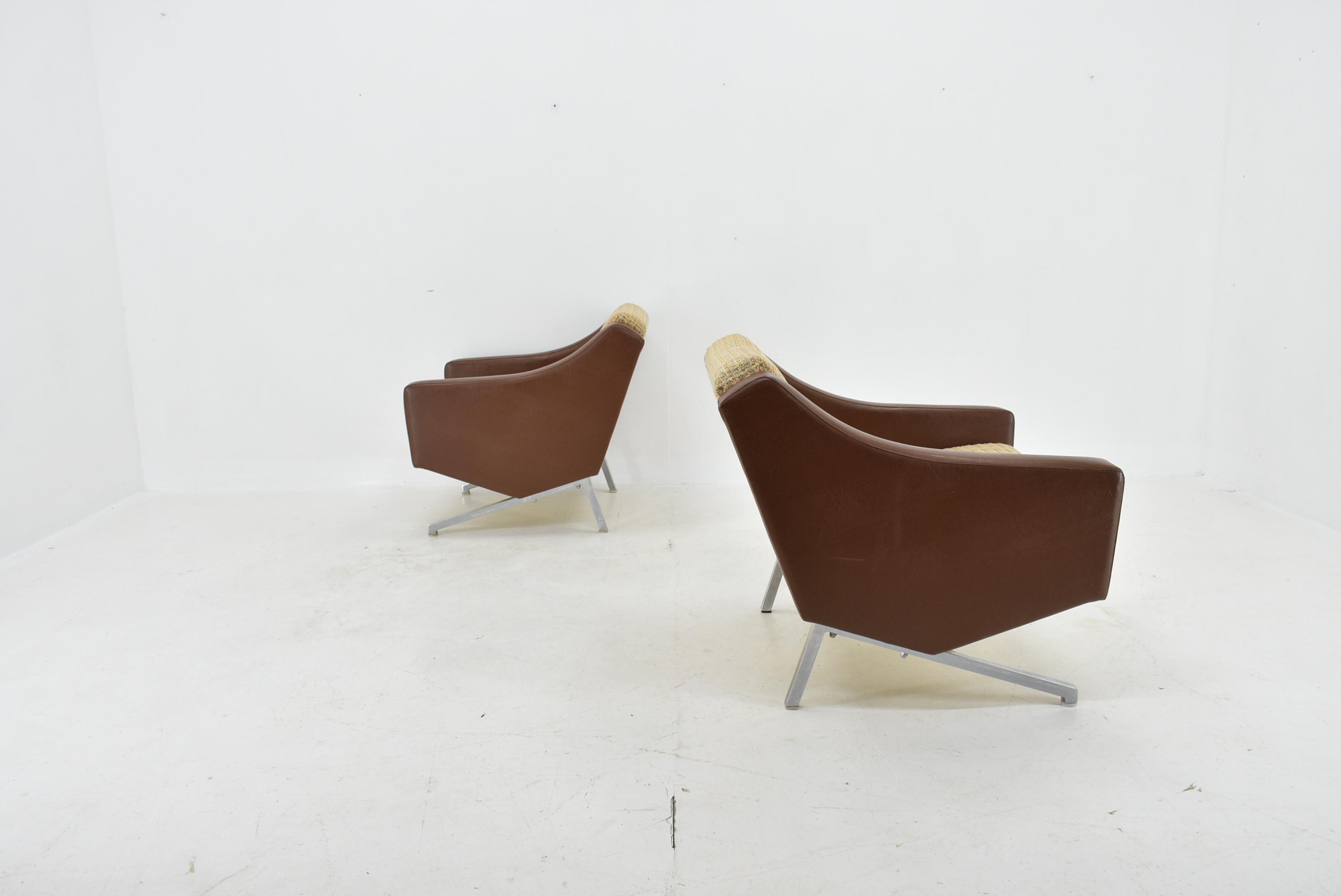 Set of Italian Armchairs, 1960s