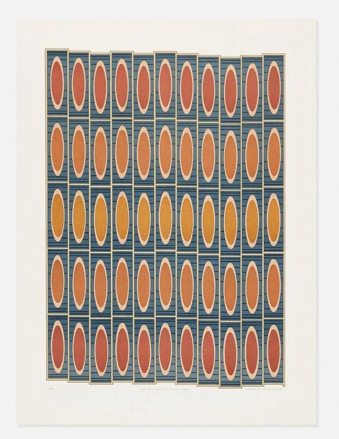 1980s Sharon Sutton Silk Stockings and Candlelit Signed, Titled, Dated and Numbered to Lower Edge \'63/150