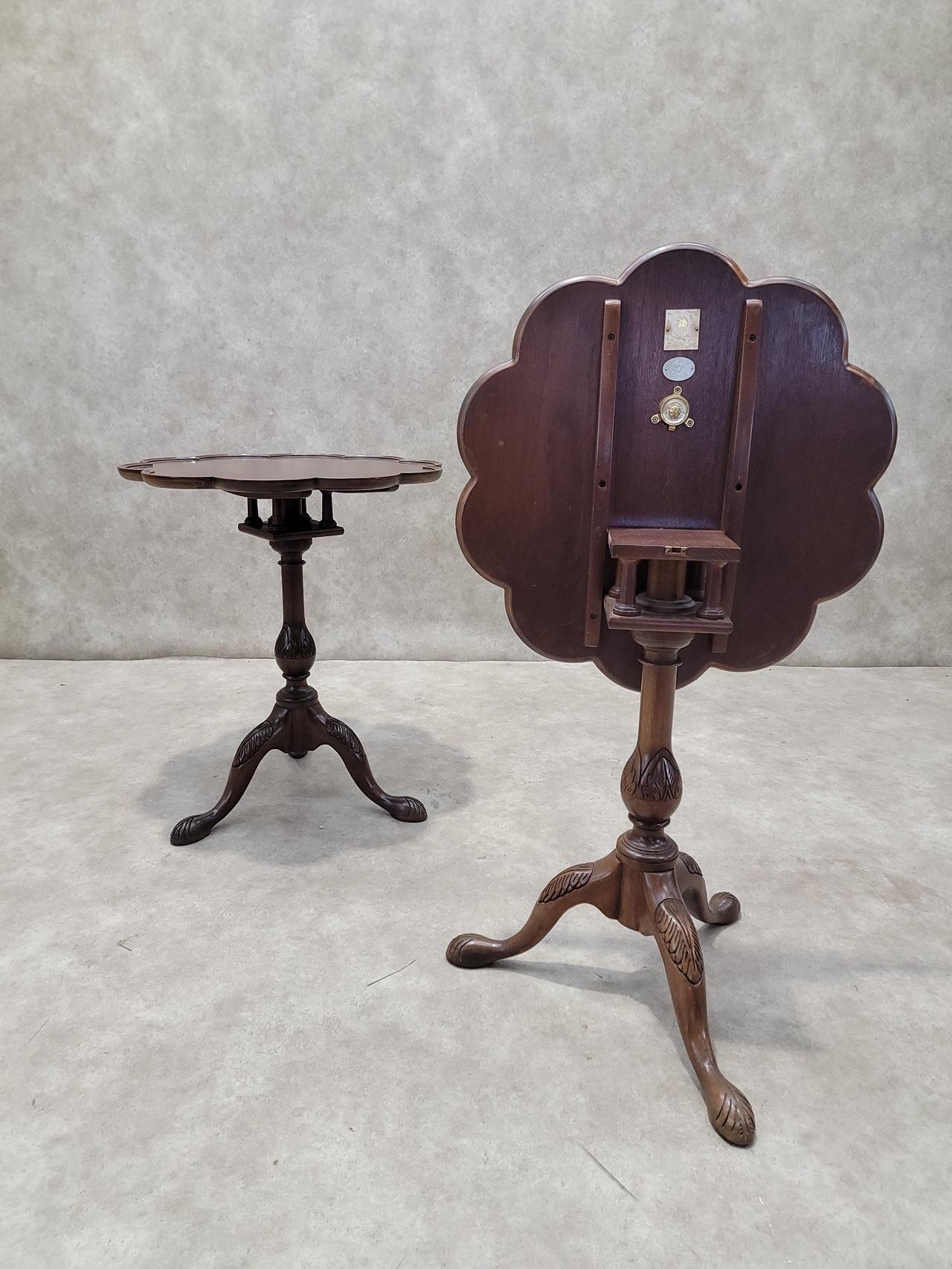 Vintage Baker Furniture Historic Charleston Carved