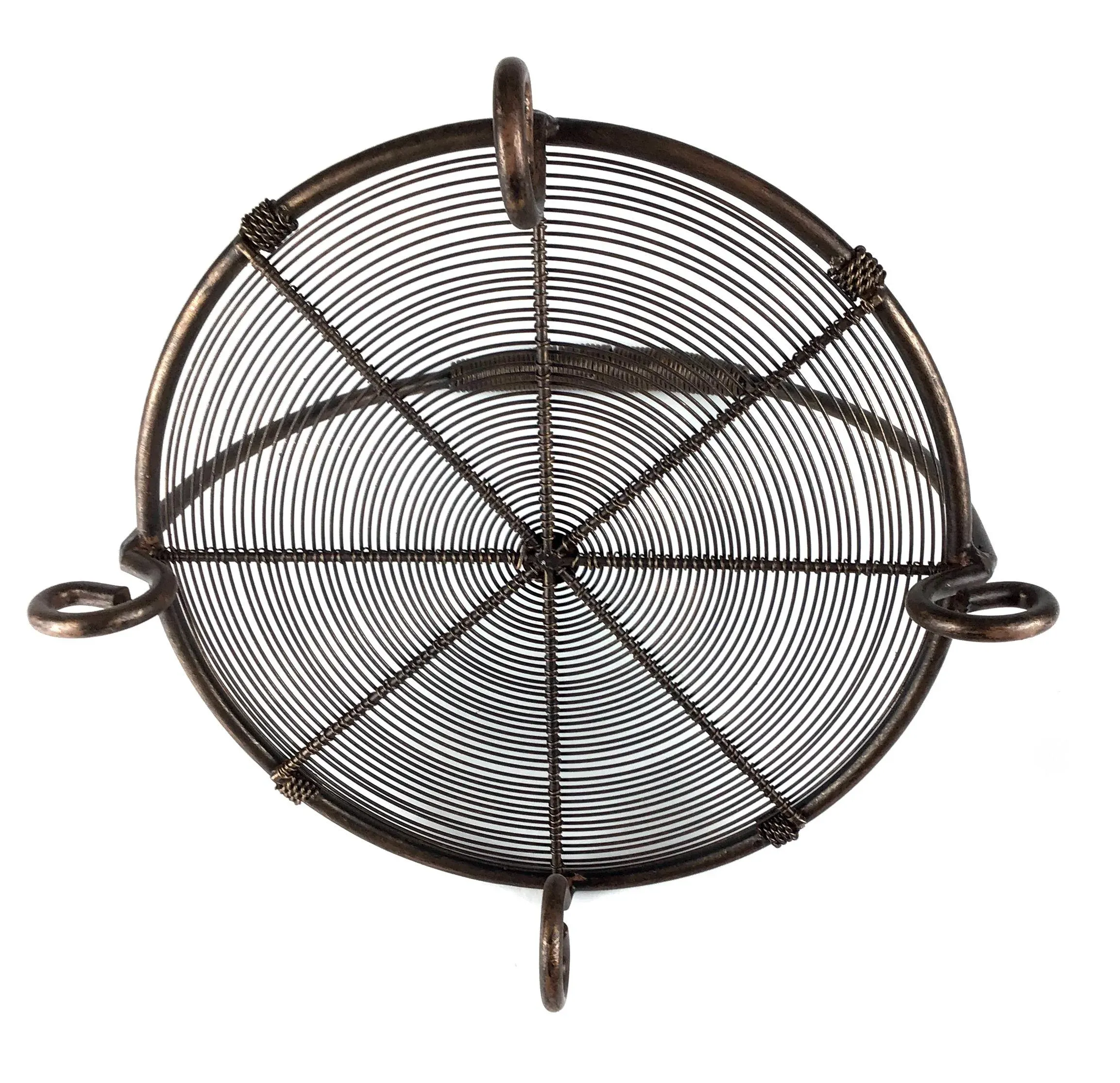 Vintage Wire Art Fruit Platter With Handle