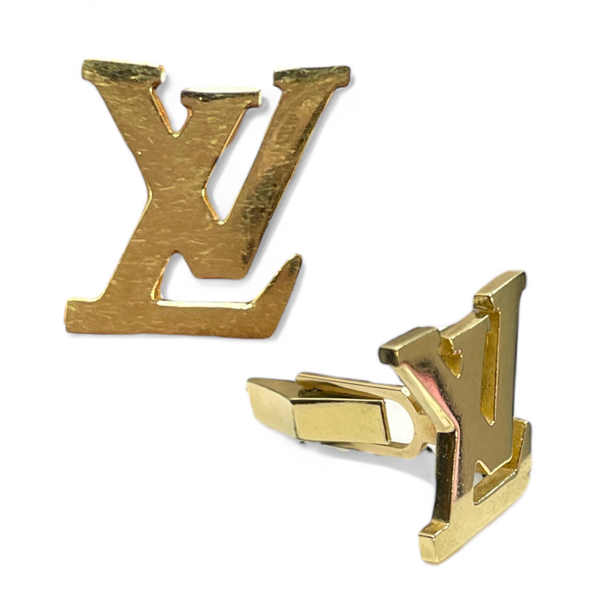 14k Yellow Gold Cufflinks With 