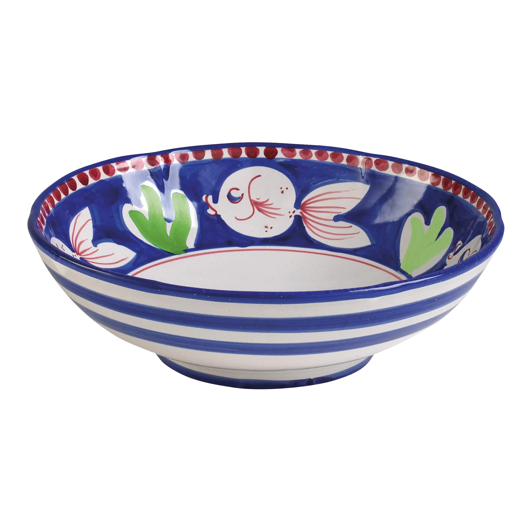 VIETRI Campagna Pesce Large Serving Bowl Chairish