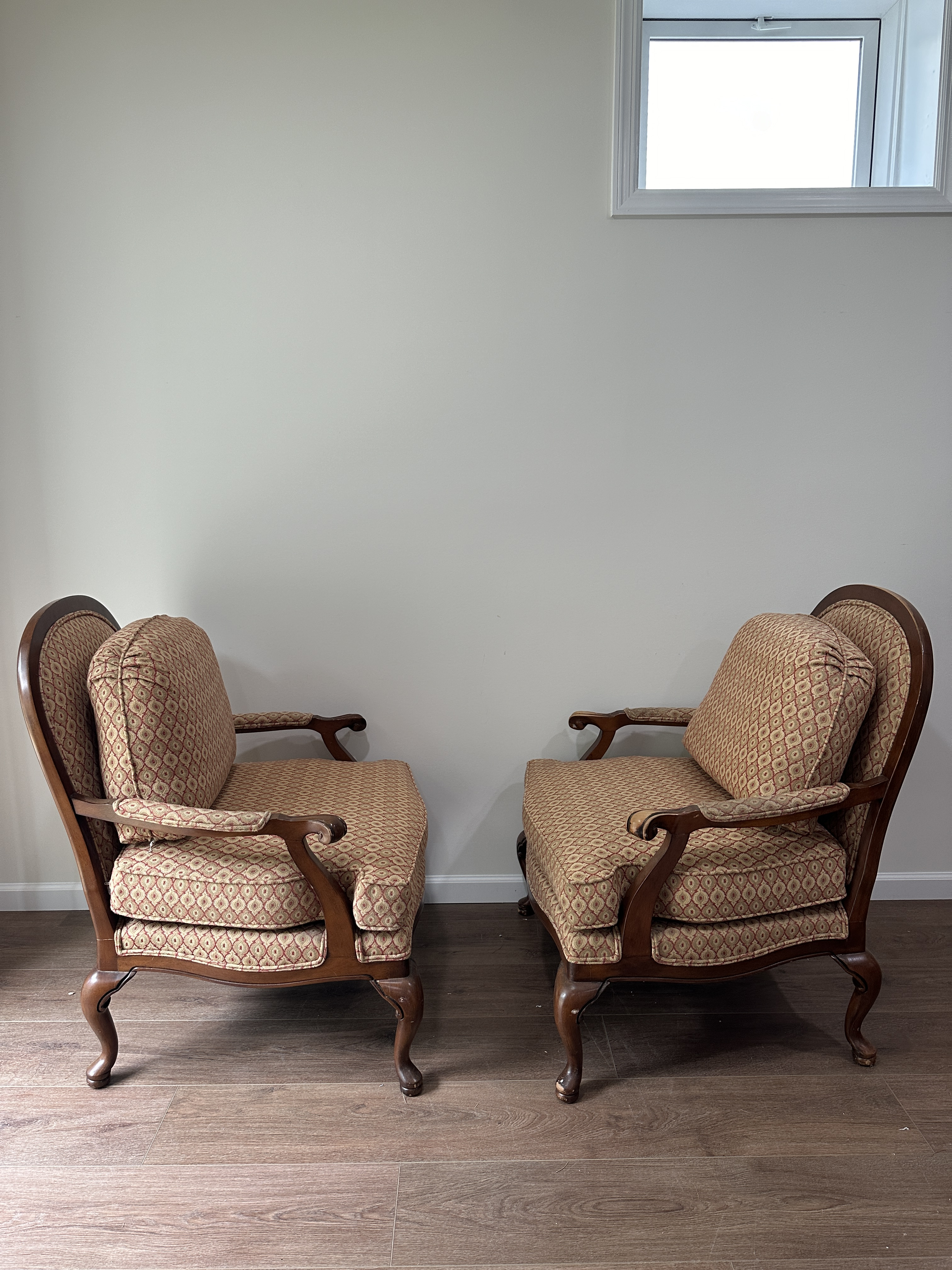 Thomasville Wide Lounge Chairs a Pair Chairish