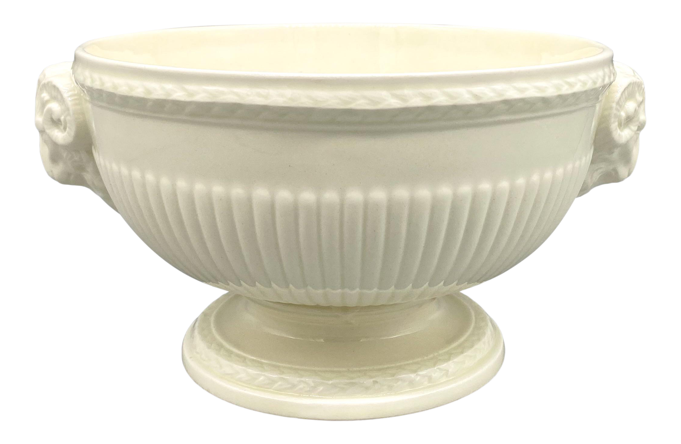 Wedgwood Pottery & Glass Pottery & China Lot Of 2 WEDGWOOD EDME WHITE