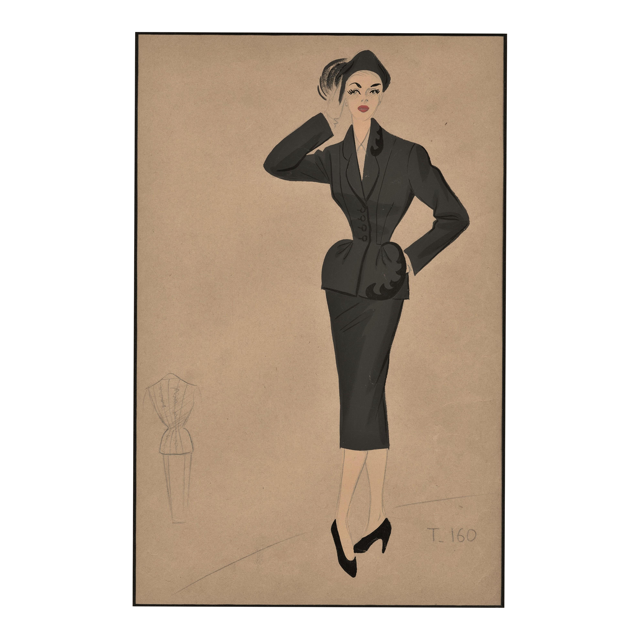 French fashion in the 1950s hotsell