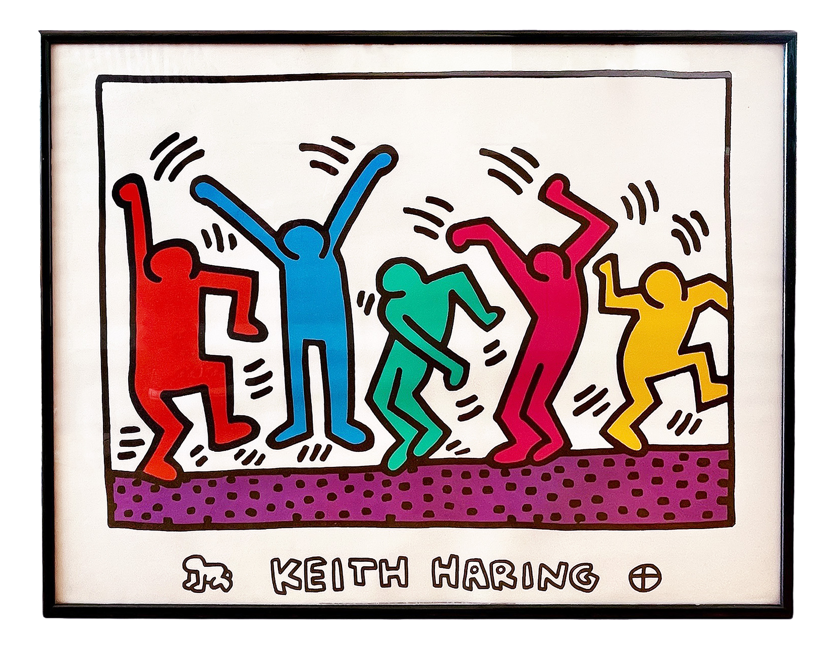 Keith Haring, The Dance for Nouvelles Images, 1991, Original