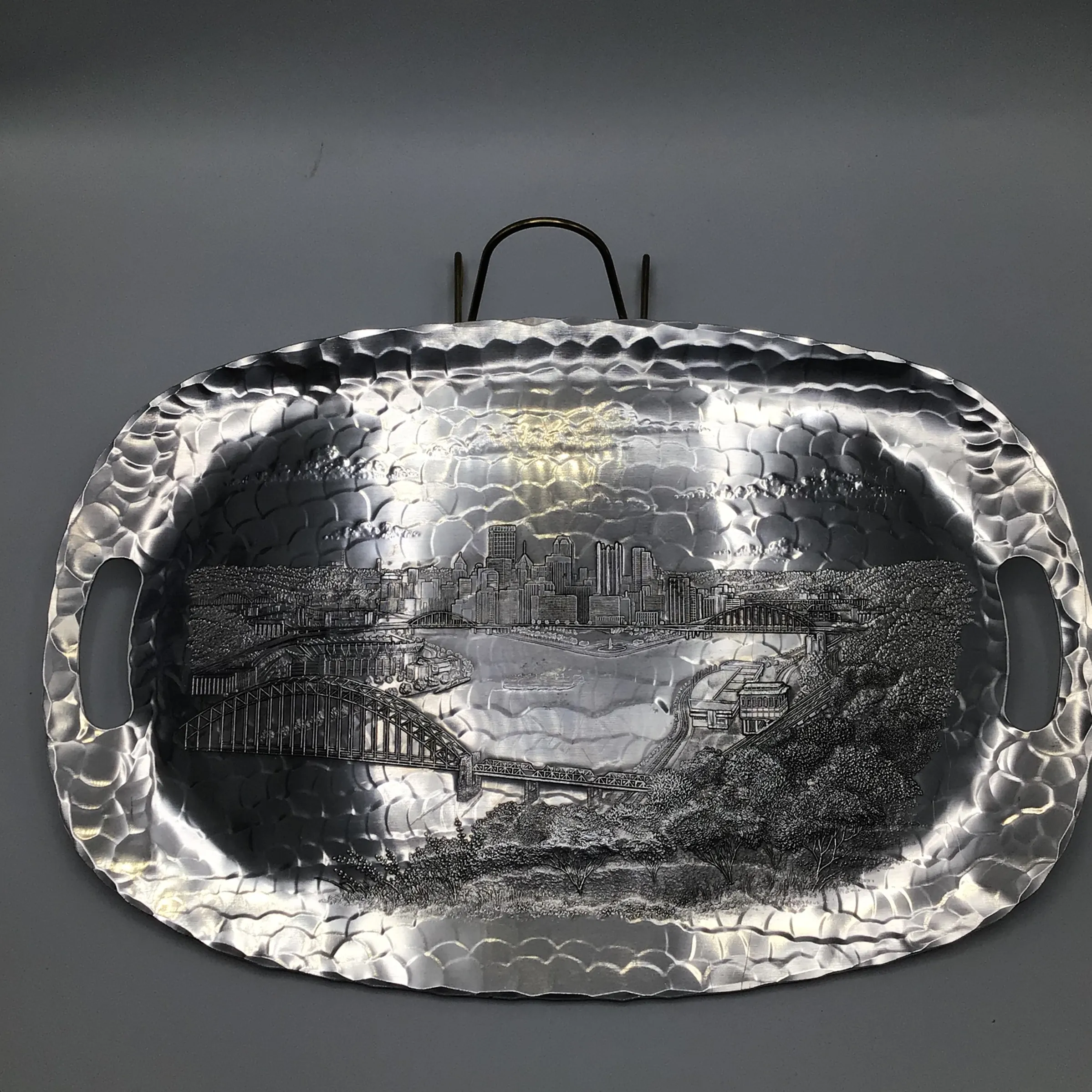 Vintage “Wendell August Forge” Hammered Aluminum My Hometown