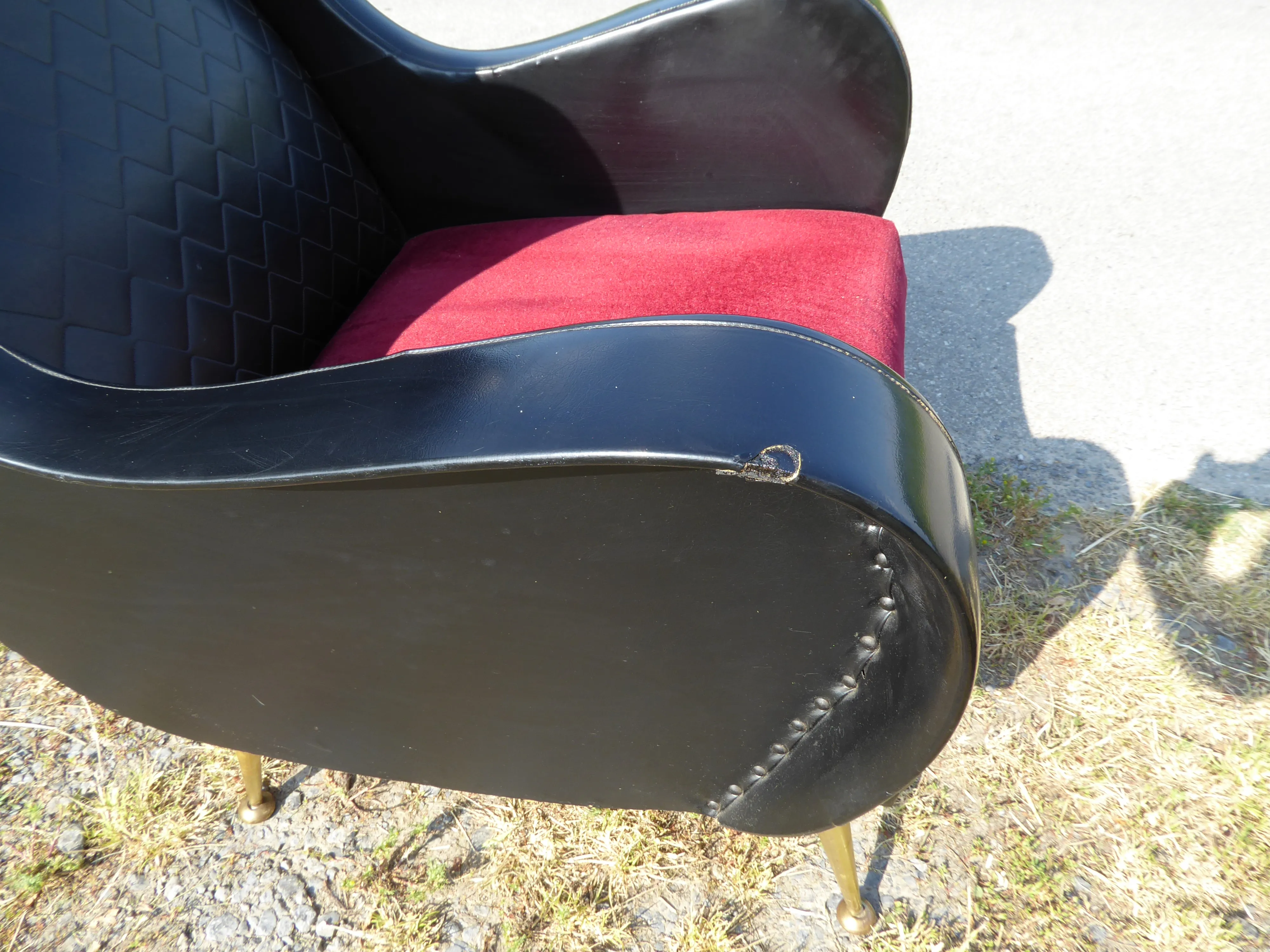 Italian Lounge Chair, 1950s