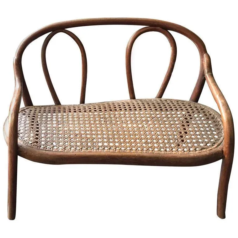 Bentwood Dolls Sofa Nr 1 Puppies Nr 1 Bench from Thonet, 1900s