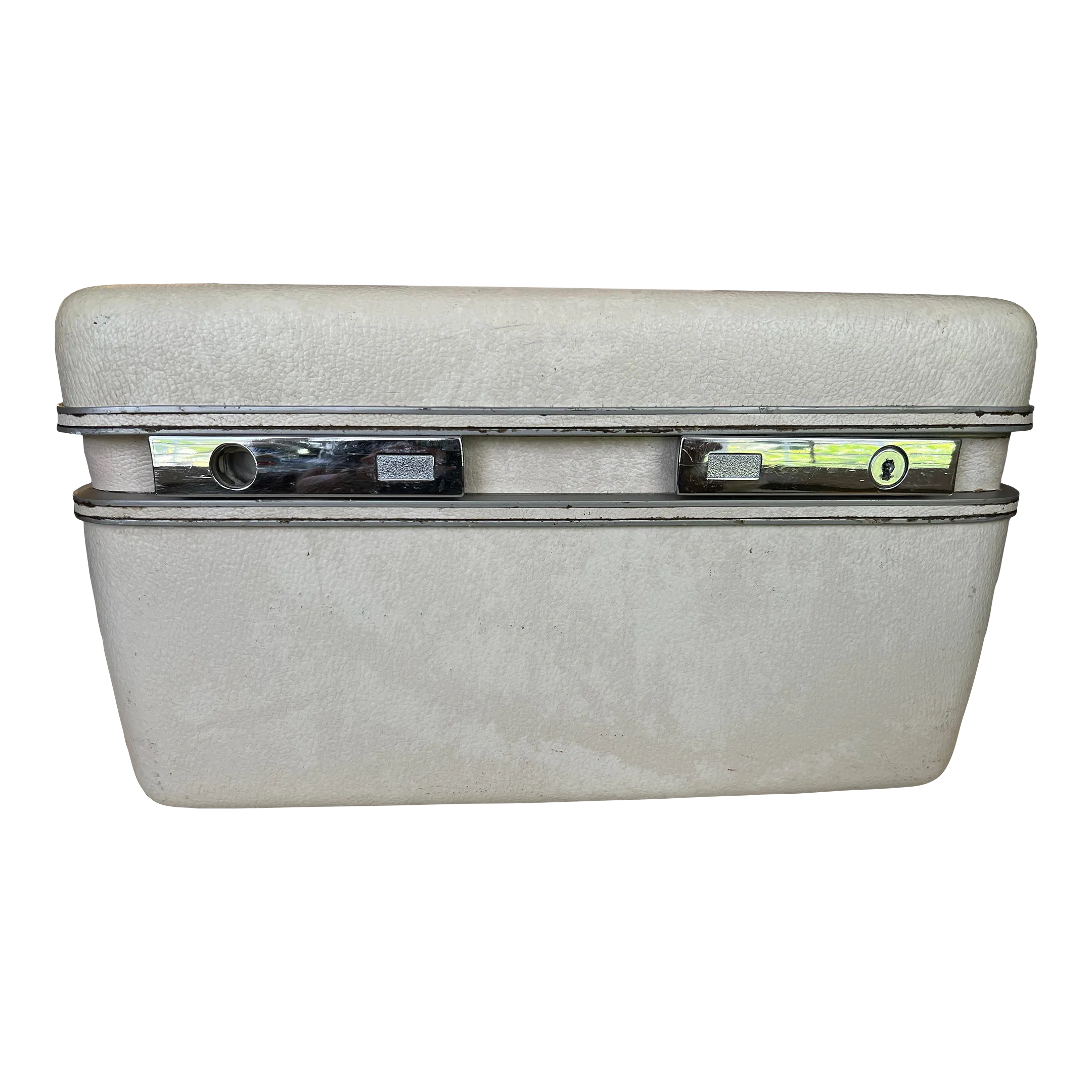 USA Vintage SEARS 60’s Travel Carry Bag 1960's-70's Vintage Sears Luggage Carry On Travel Bag Case