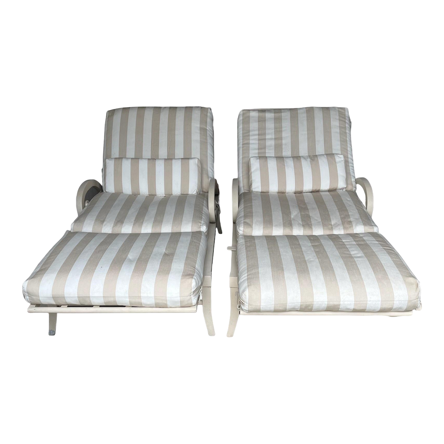 Kreiss Mykonos Collection Chaise Lounge Chairs Set of 2 Chairish