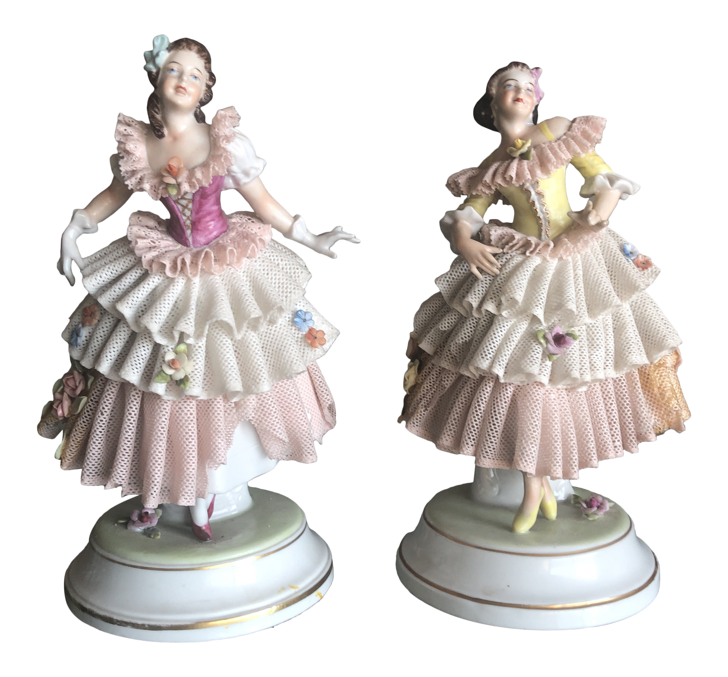 Dresden dolls figurines sale