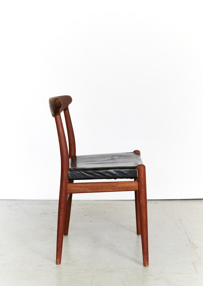 W2 Dining Chair by Hans J. Wegner for C.M.Madsen, 1950s, Set